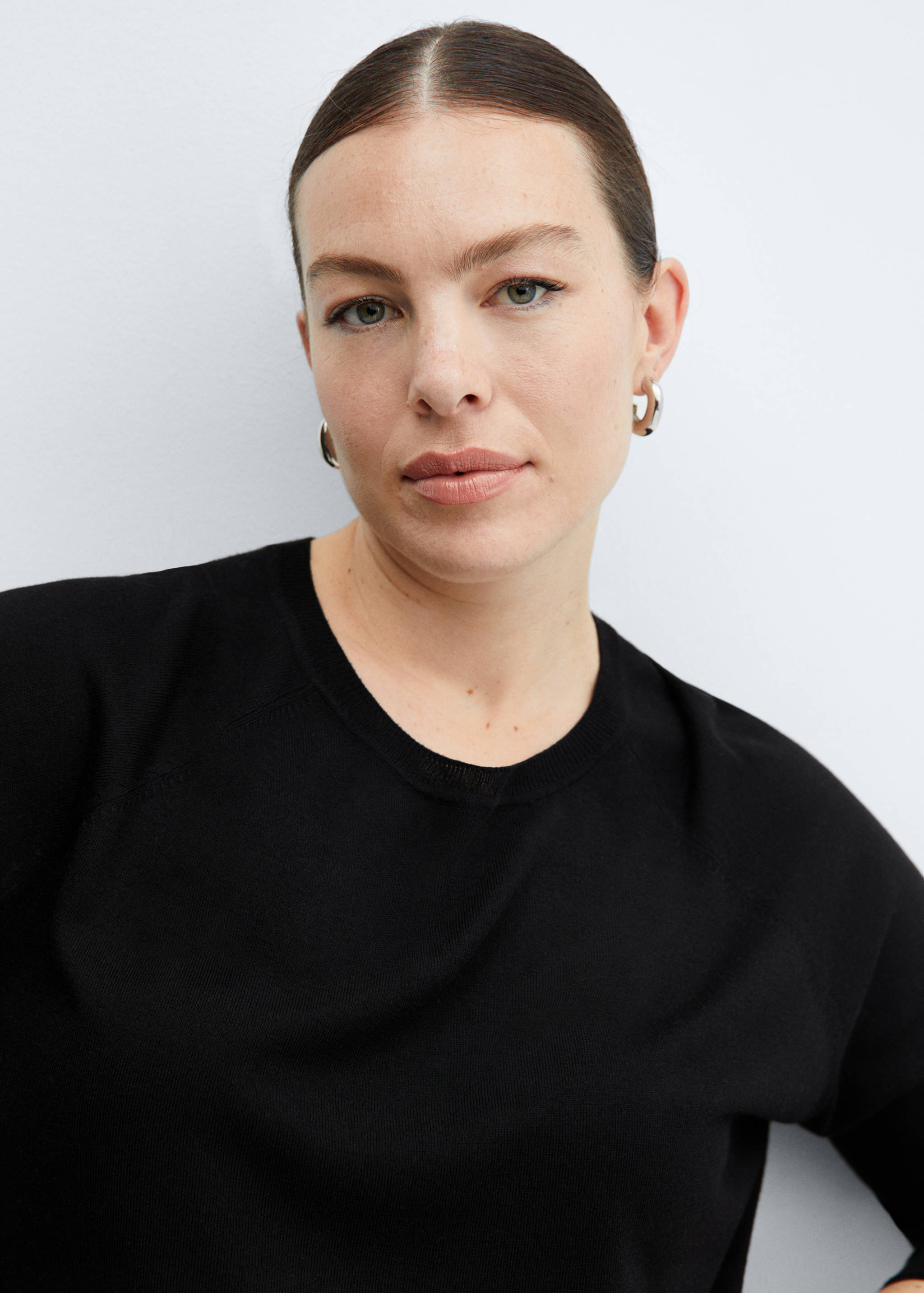 Pull-over maille fine col rond - Détail de l'article 4