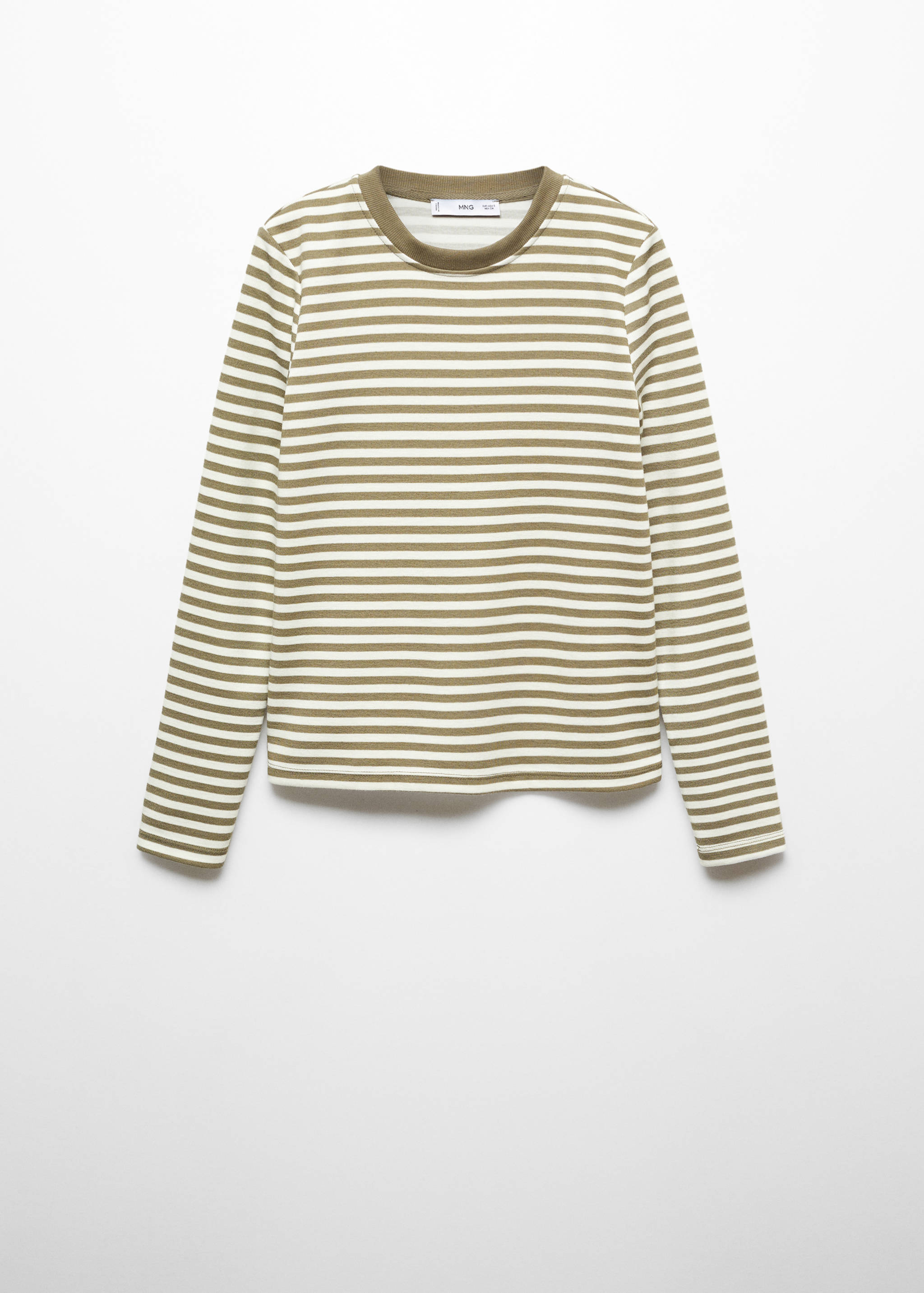 Striped long sleeves t-shirt - Article without model