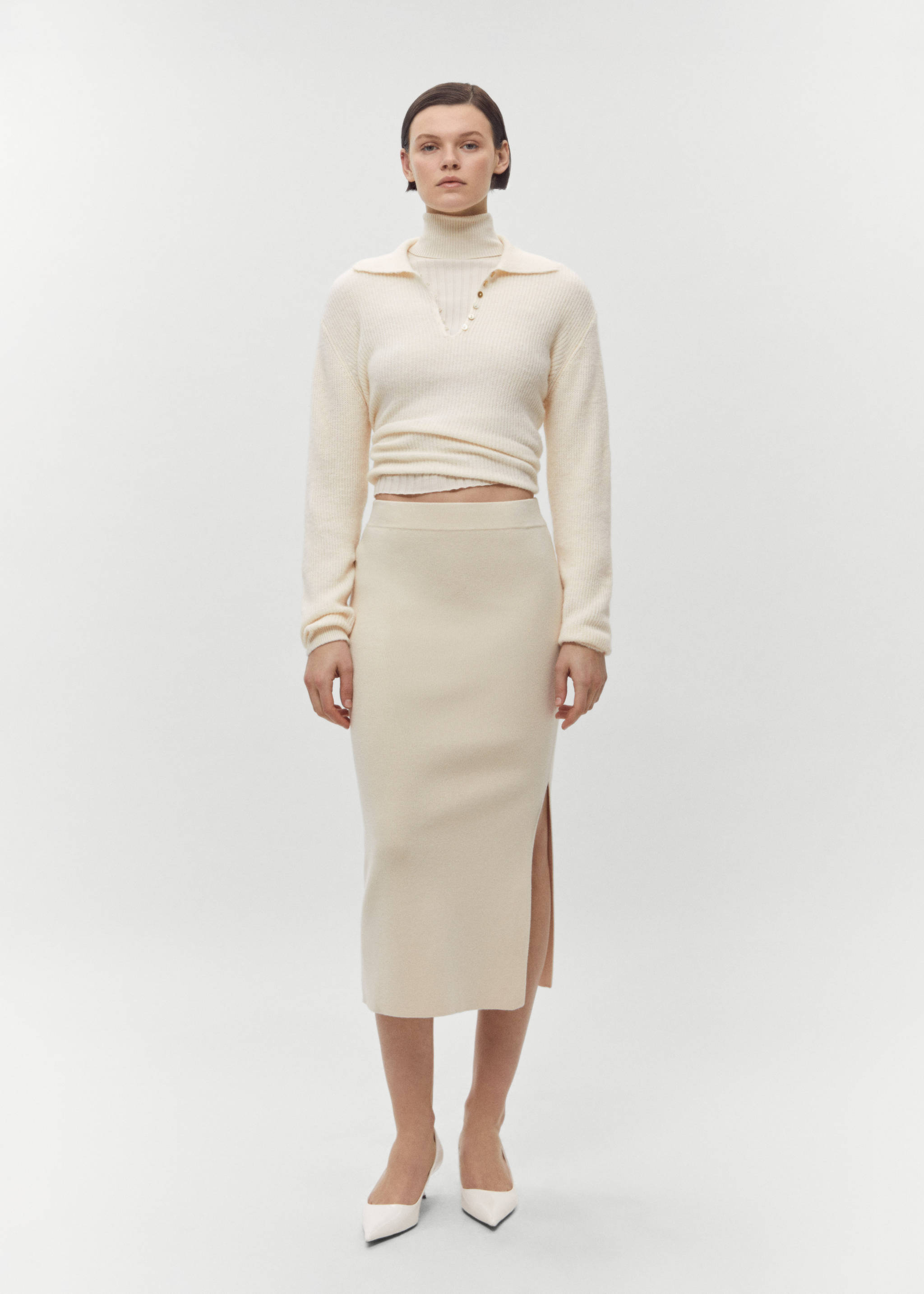 Jersey punto cuello polo - Detalle del artículo 7