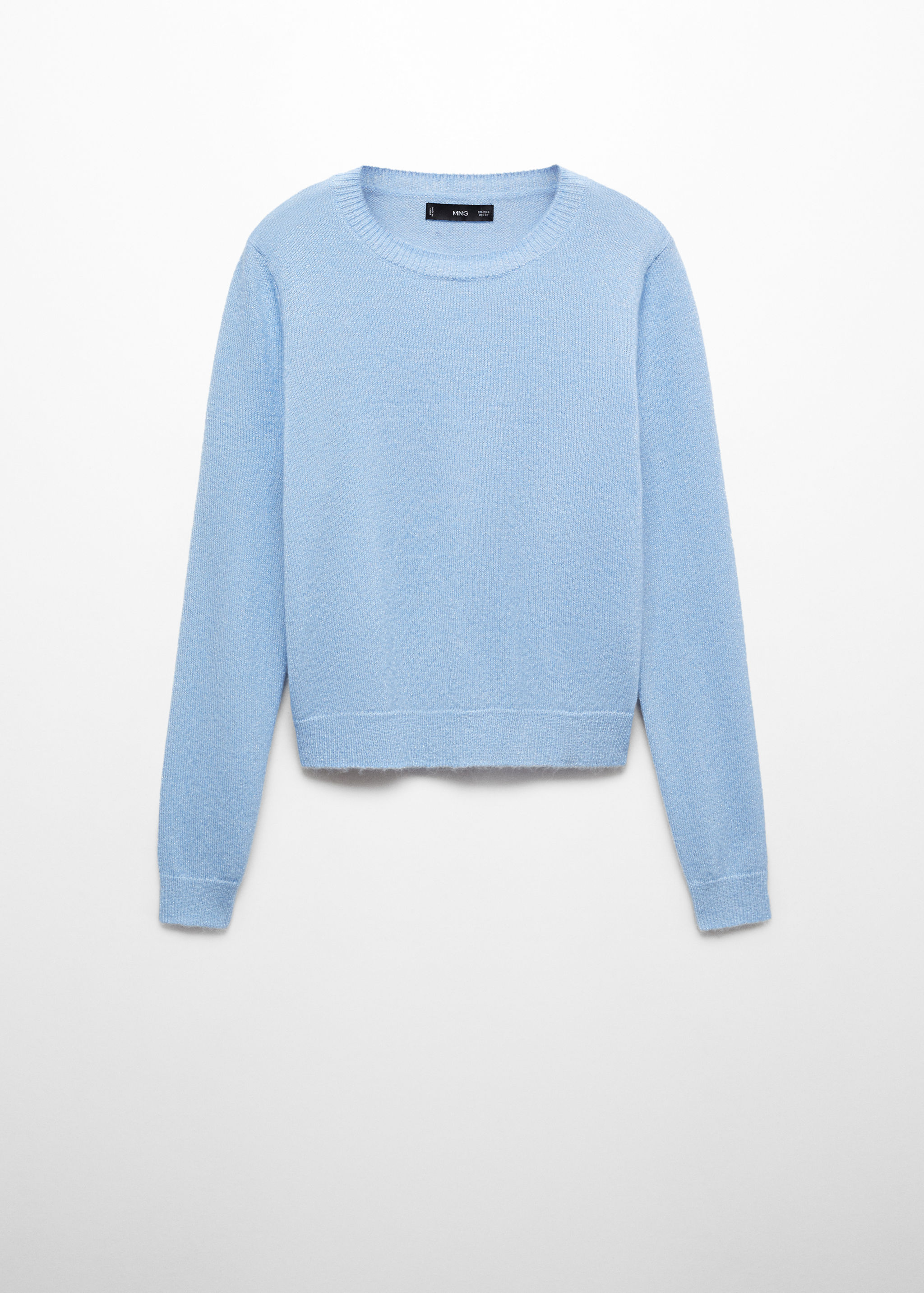 Round-neck knitted sweater - Article without model