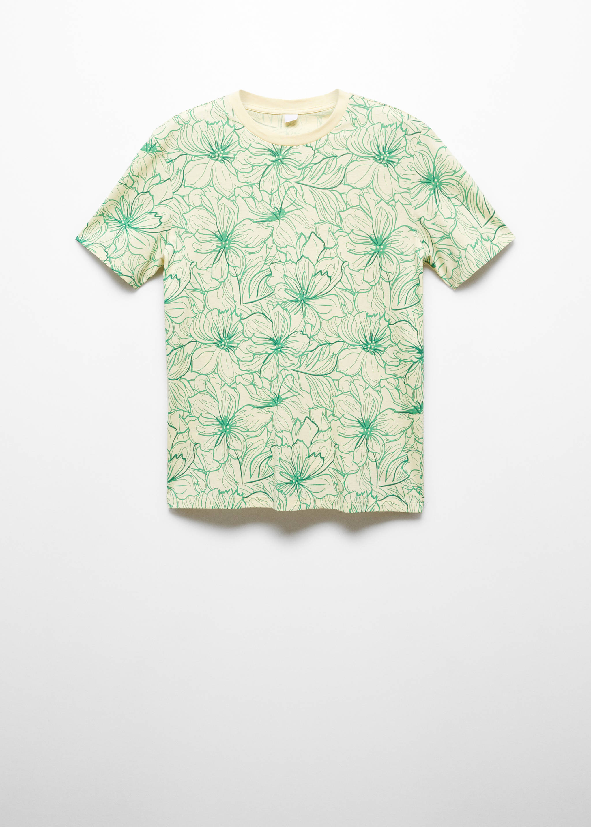 Floral print T-shirt - Article without model