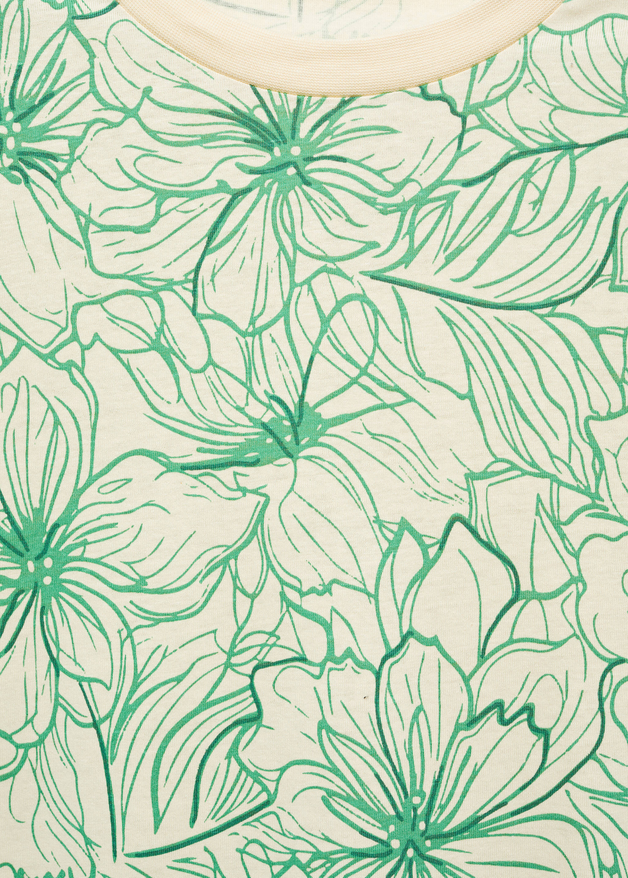 Floral print T-shirt - Details of the article 8