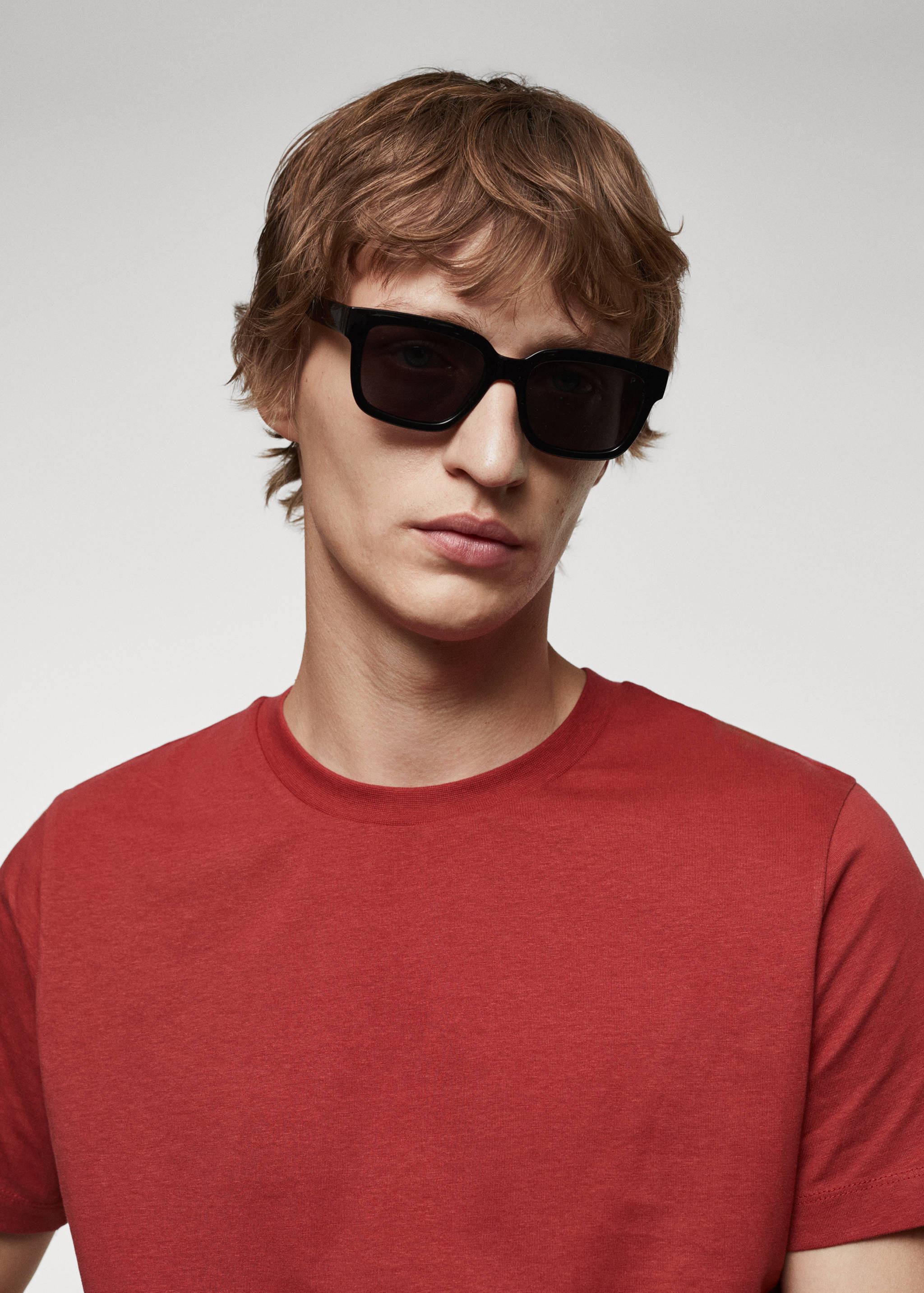 100% cotton slim-fit t-shirt - Details of the article 2