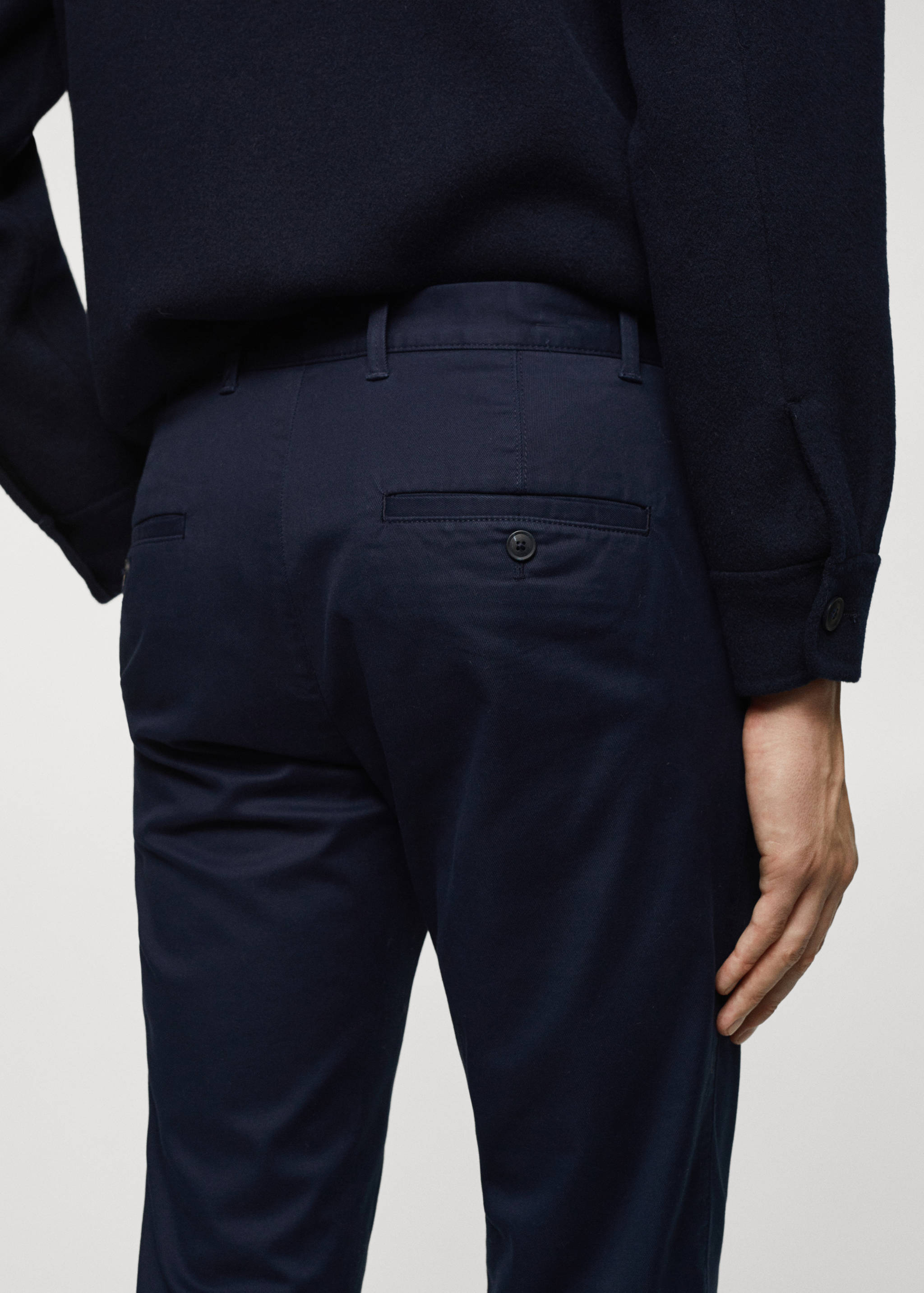 Pantalons xinesos slim fit sarja - Detall de l'article 4