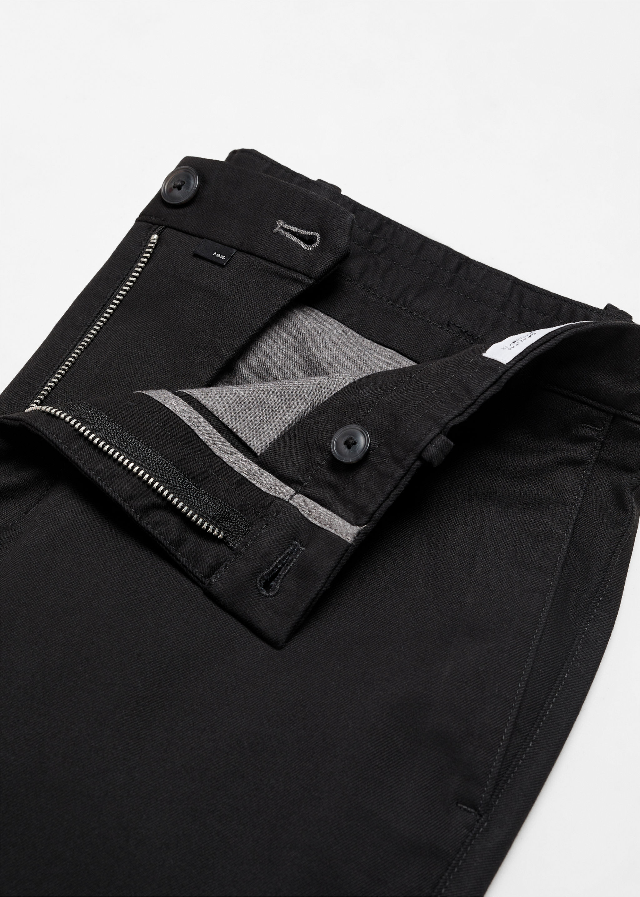 Slim Fit Twill-Chinohose - Detail des Artikels 8