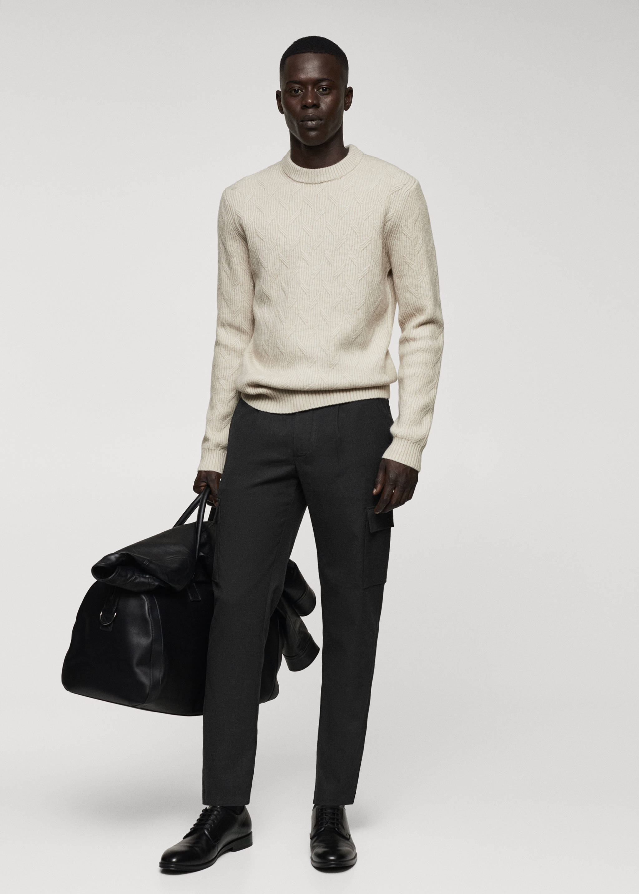 Pantalon cargo pinces - Plan général