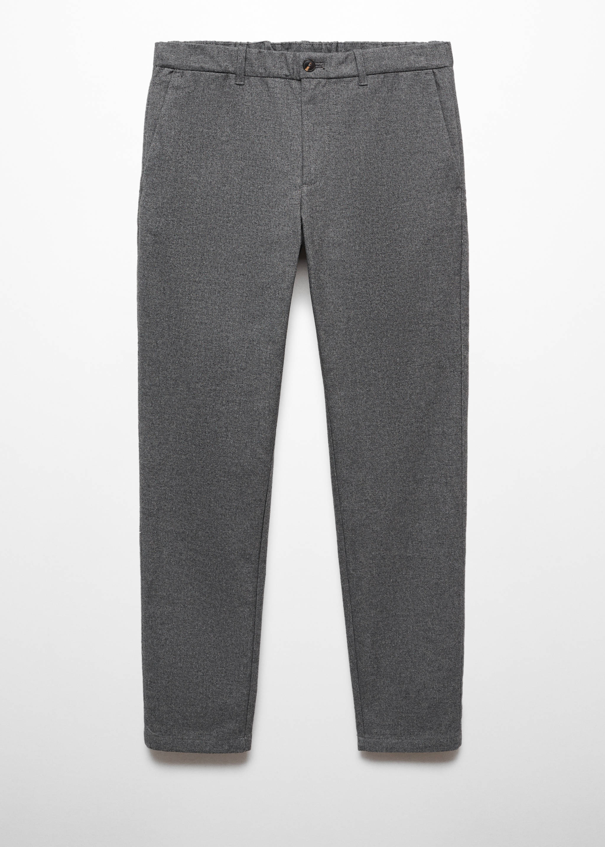 Pantalons slim fit cotó estructura - Article sense model