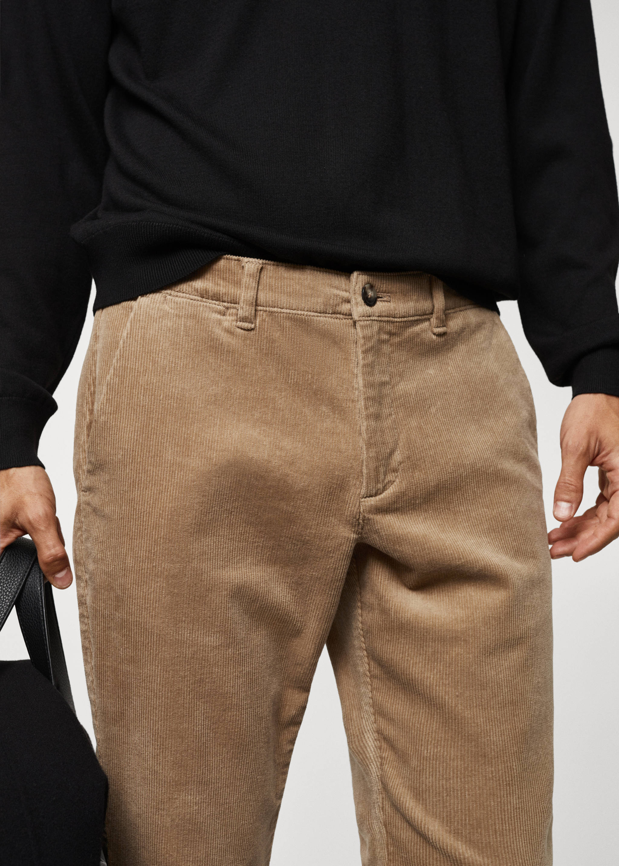 Pantalons pana slim fit cordill - Detall de l'article 1