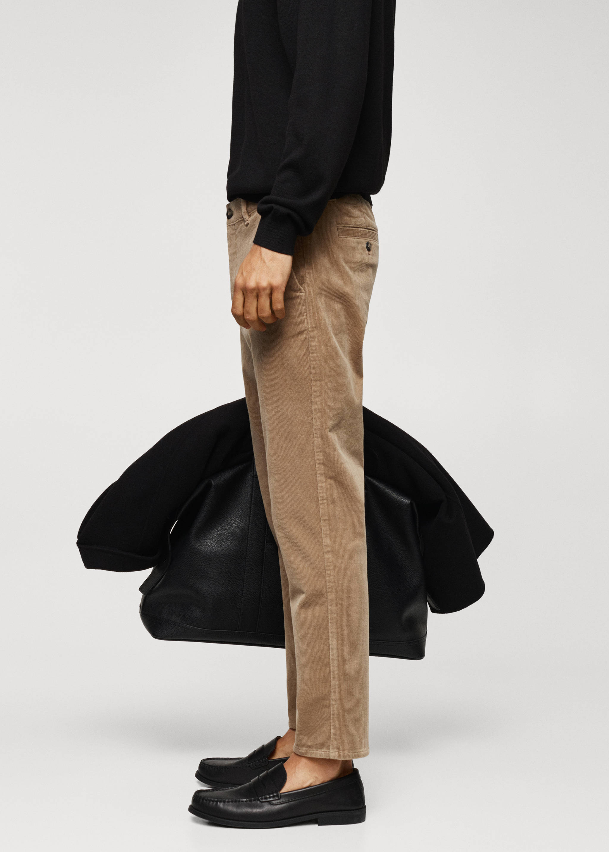 Pantalons pana slim fit cordill - Detall de l'article 4