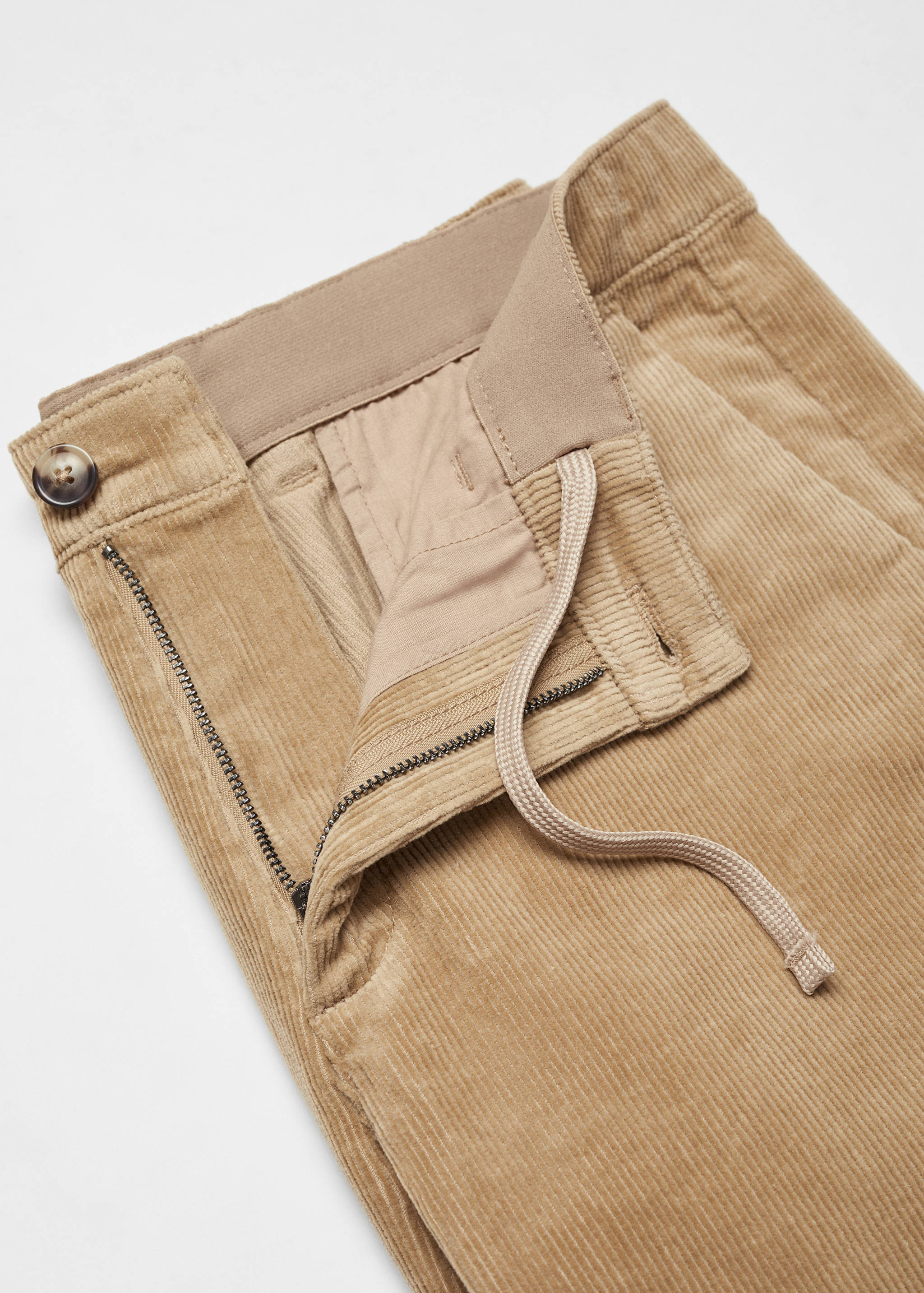Pantalons pana slim fit cordill - Detall de l'article 8