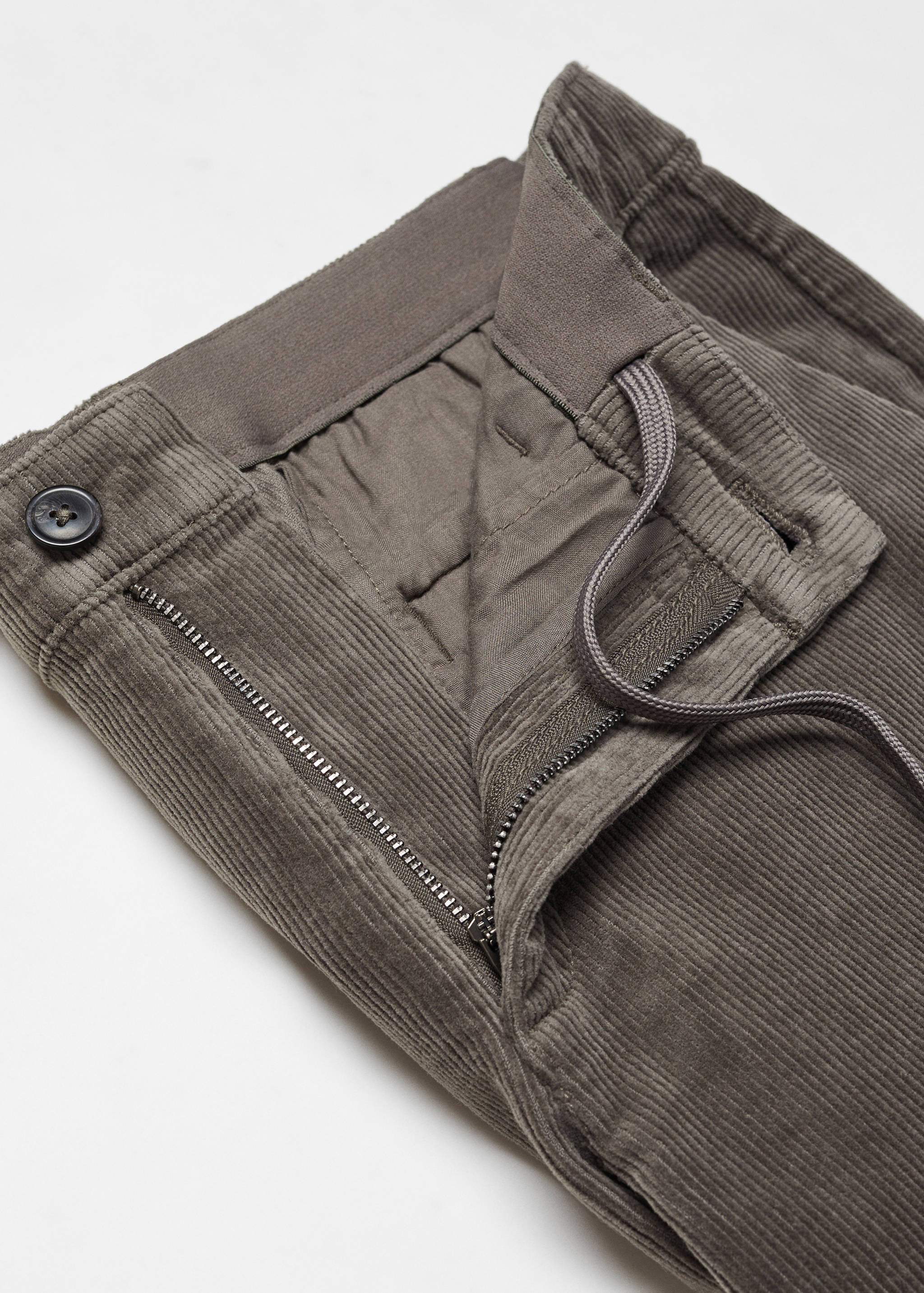 Micro-corduroy slim-fit pants - Details of the article 8