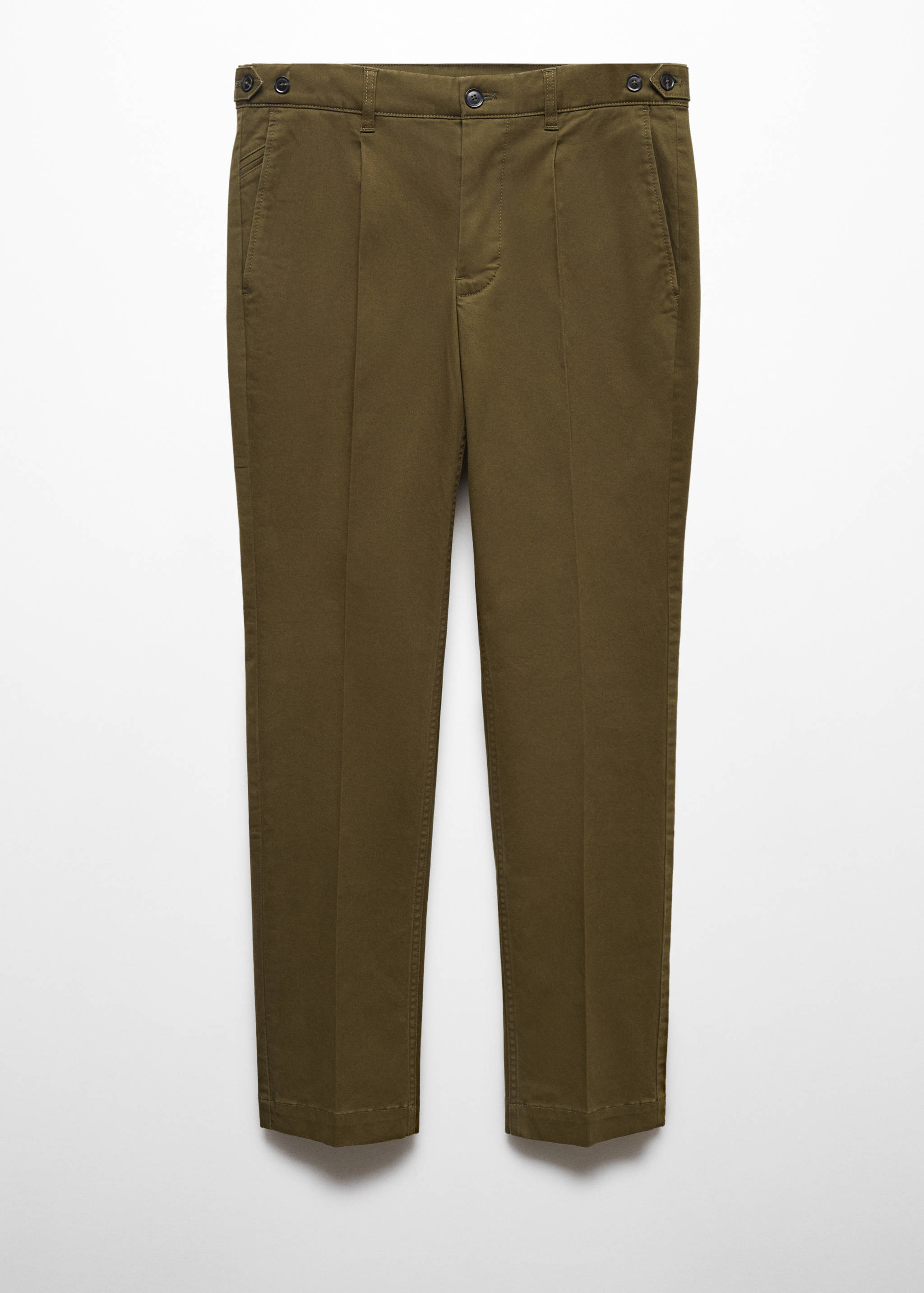 Pantalon chino slim fit pinces - Article sans modèle