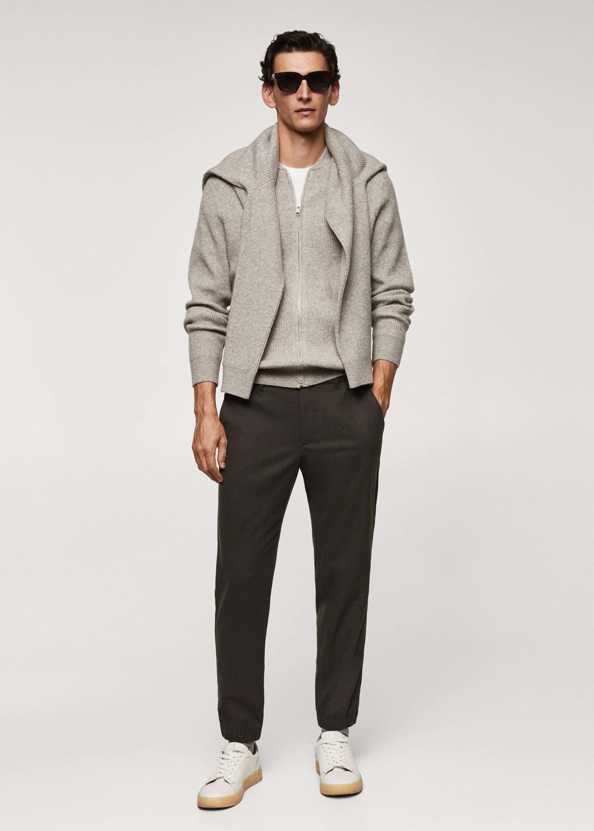 Pantalons jogger slim fit cordill - Pla general