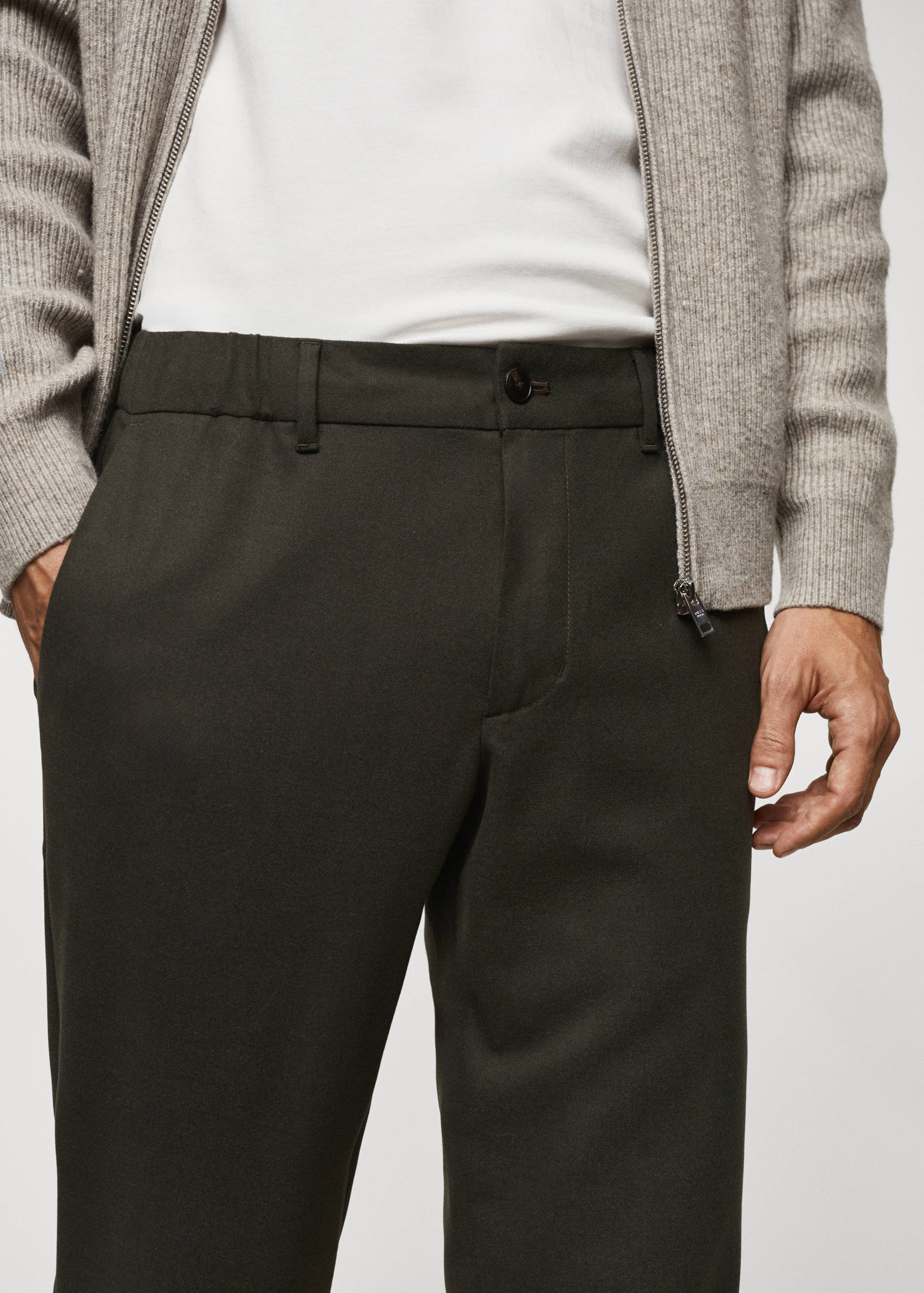 Pantalons jogger slim fit cordill - Detall de l'article 1