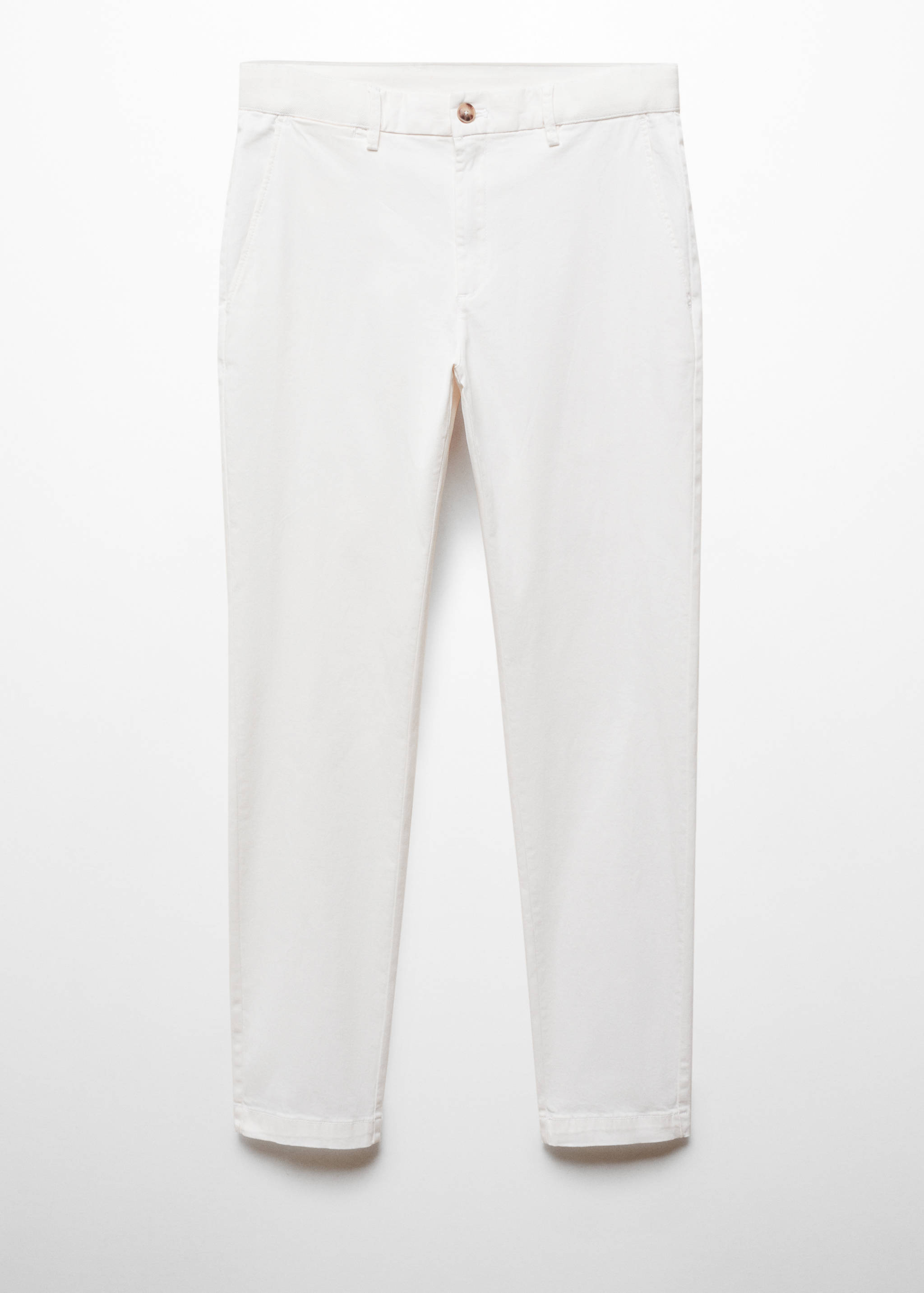 Cotton tapered crop trousers - Article without model