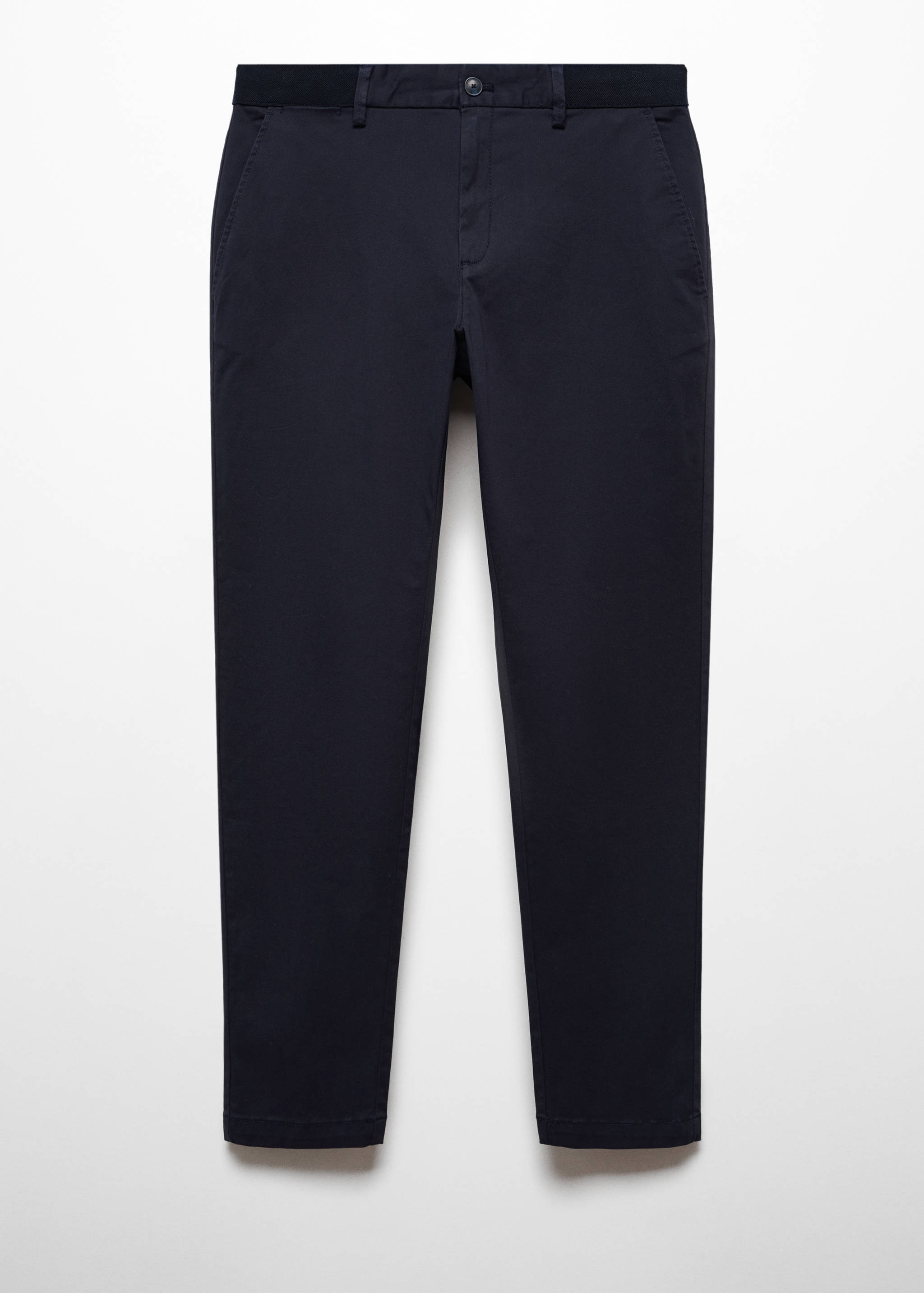 Cotton tapered crop trousers - Article without model