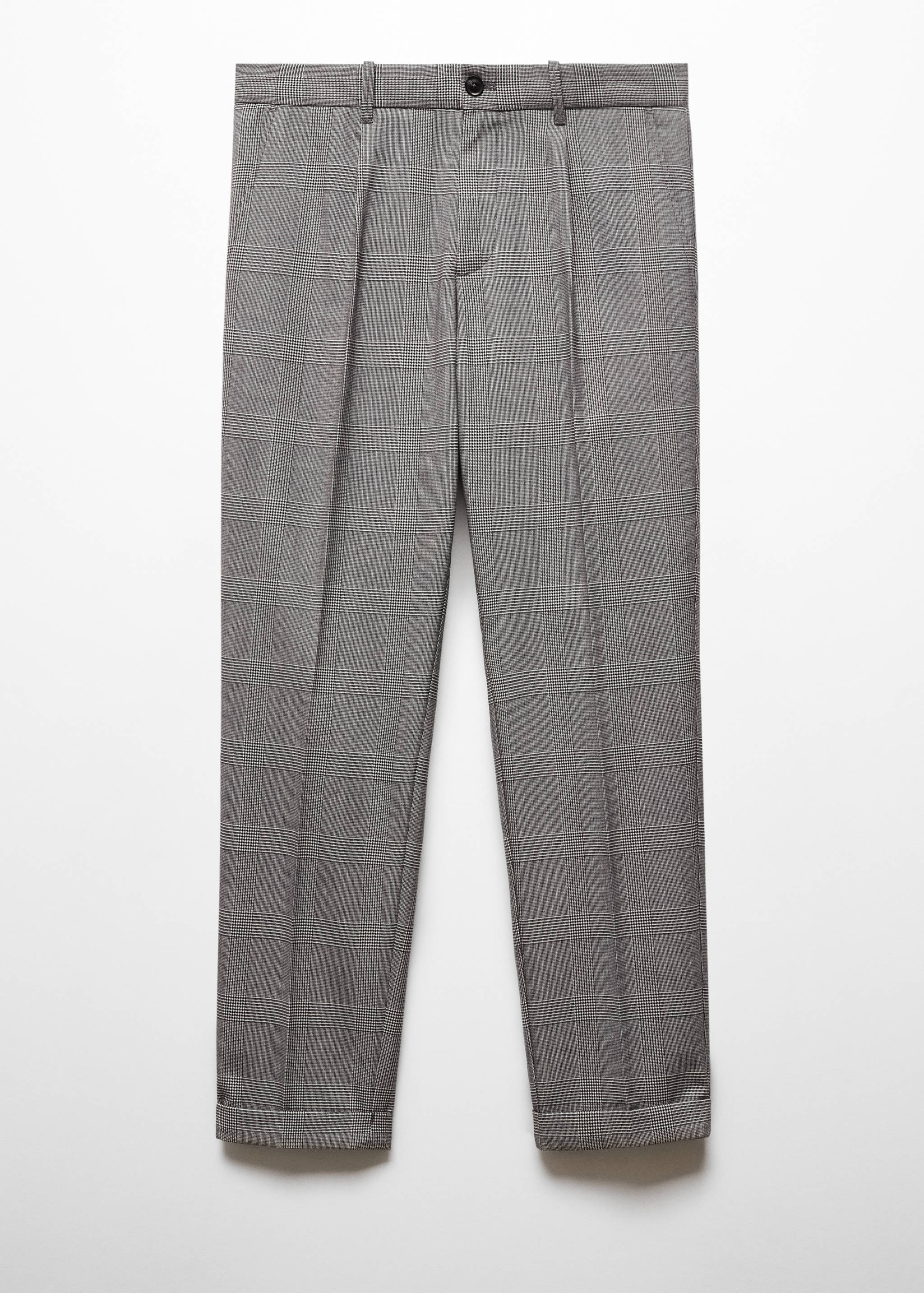 Pantalón cuadros pinzas - Artículo sin modelo