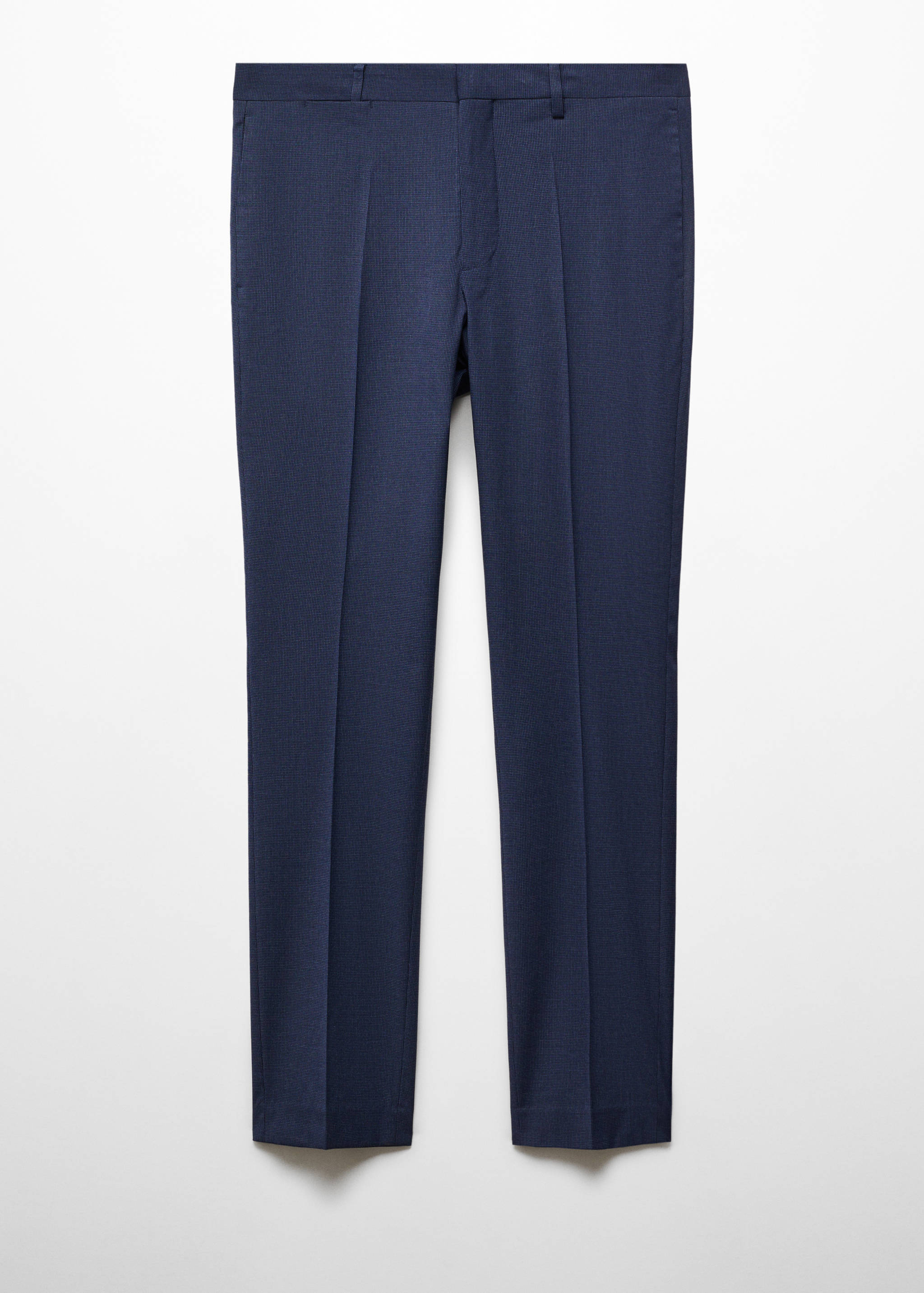 Oblekové kalhoty super slim fit s potiskem - Zboží bez modelu