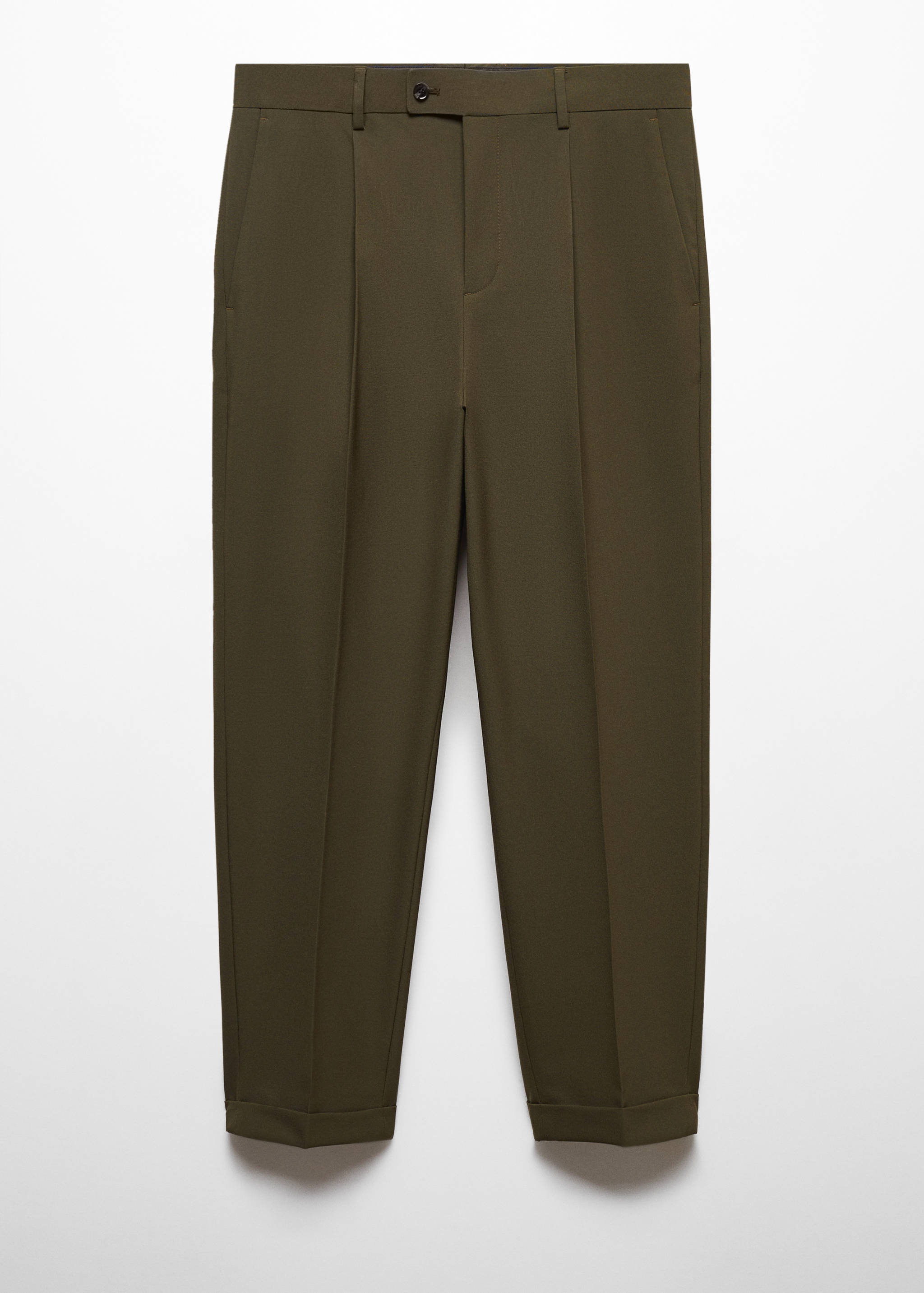 Pantaloni de costum slim fit - Articol fără model