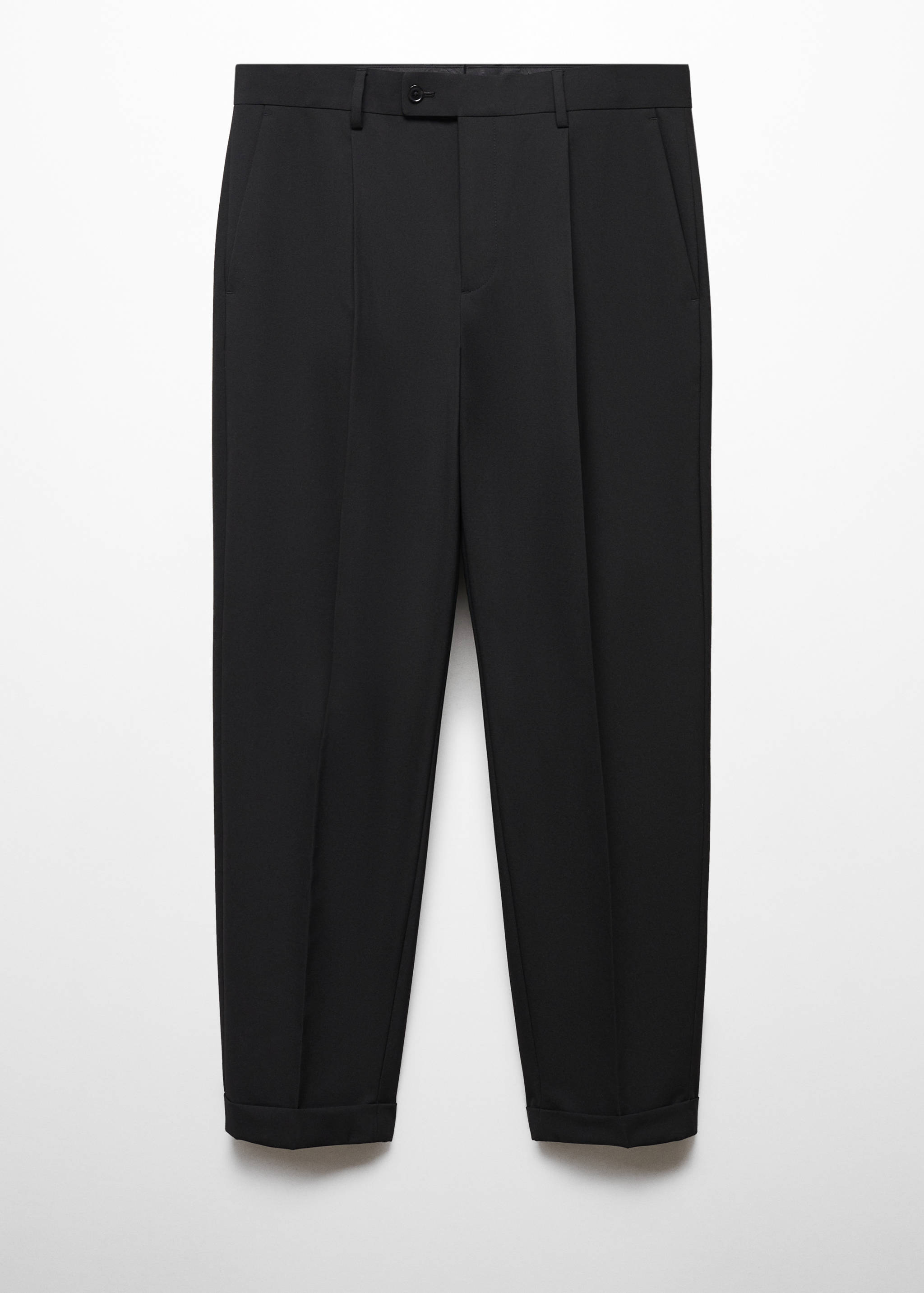 Pantaloni de costum slim fit - Articol fără model