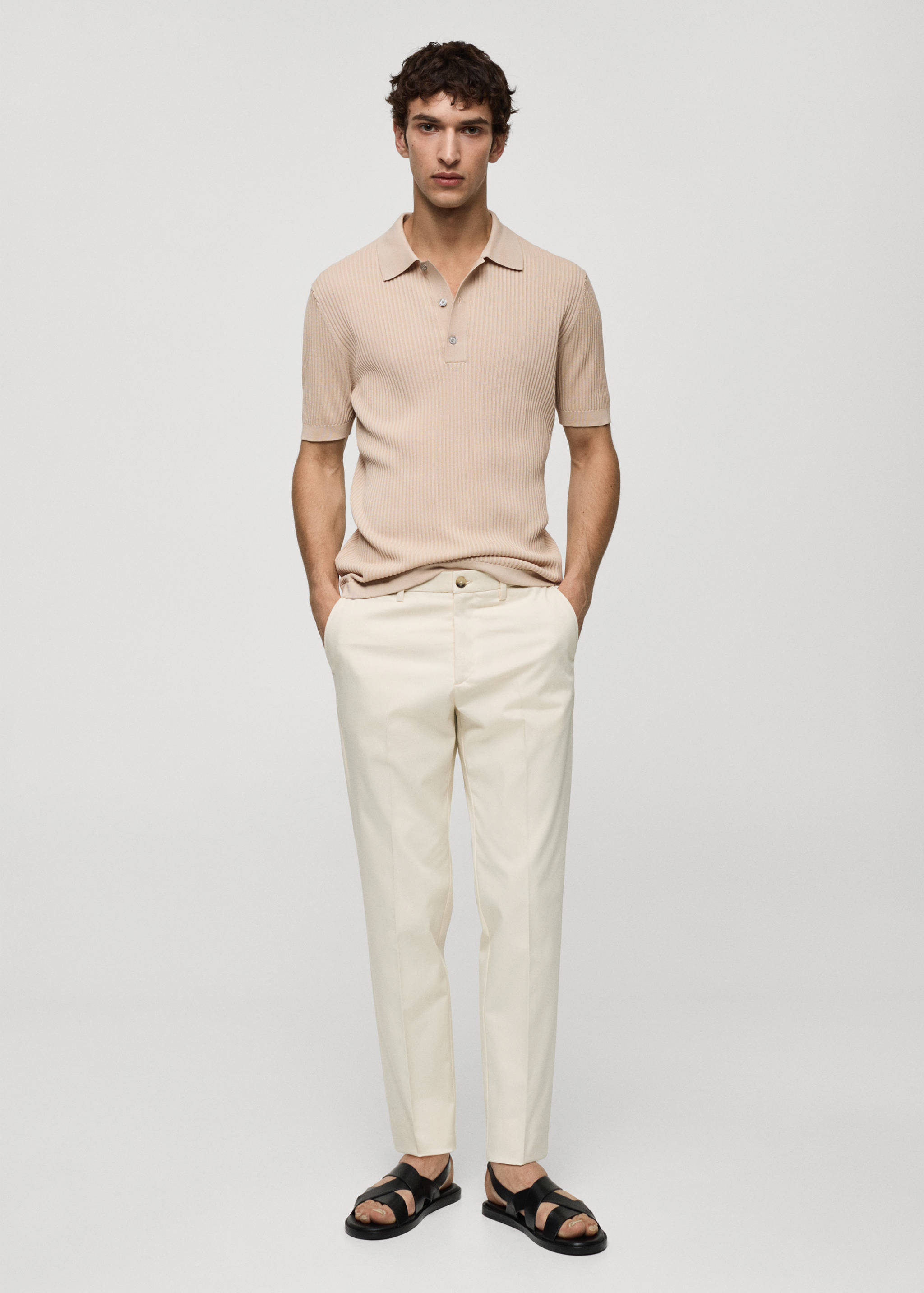Slim fit chino pants - General plane