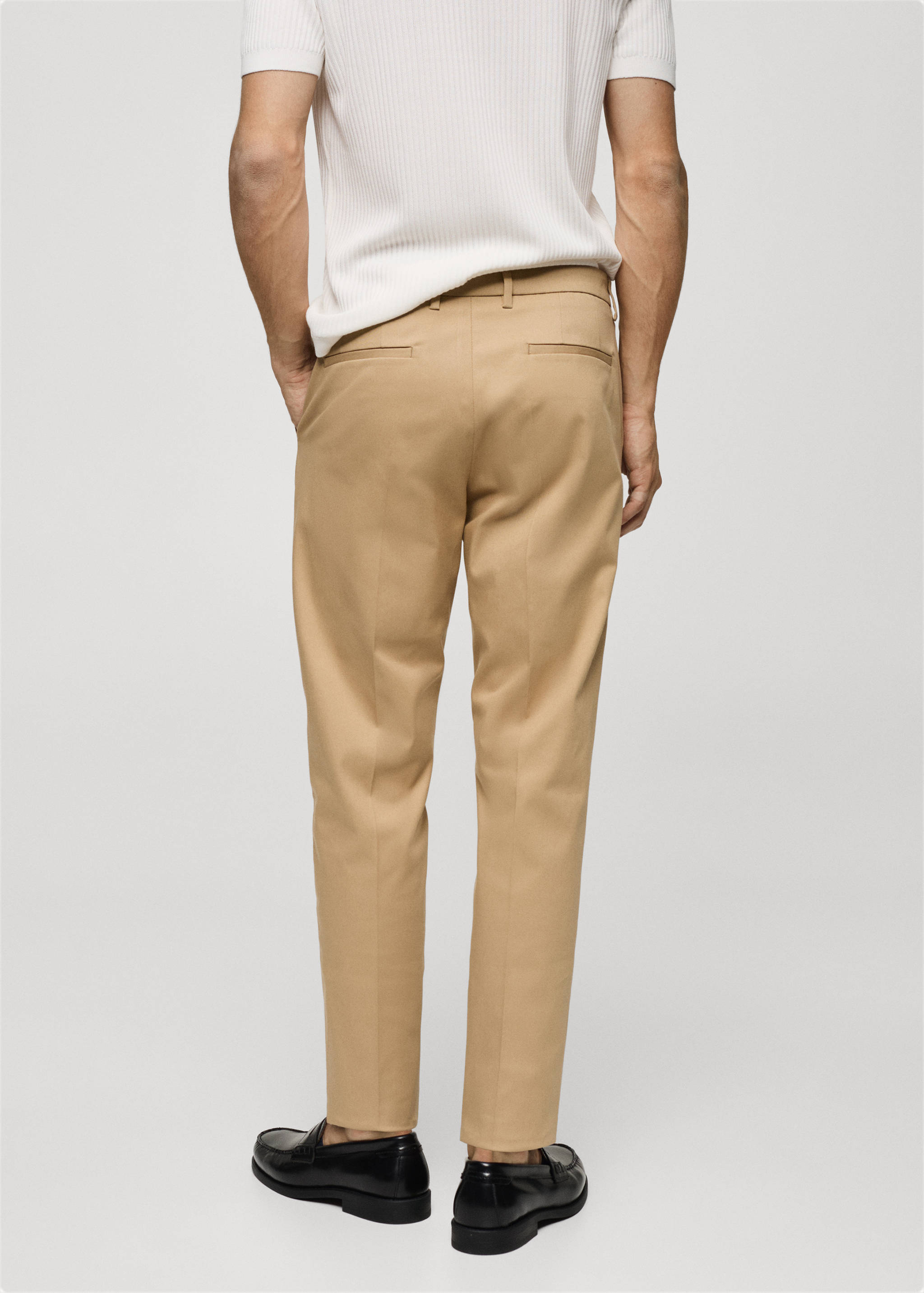 Slim fit chino pants - Reverse of the article