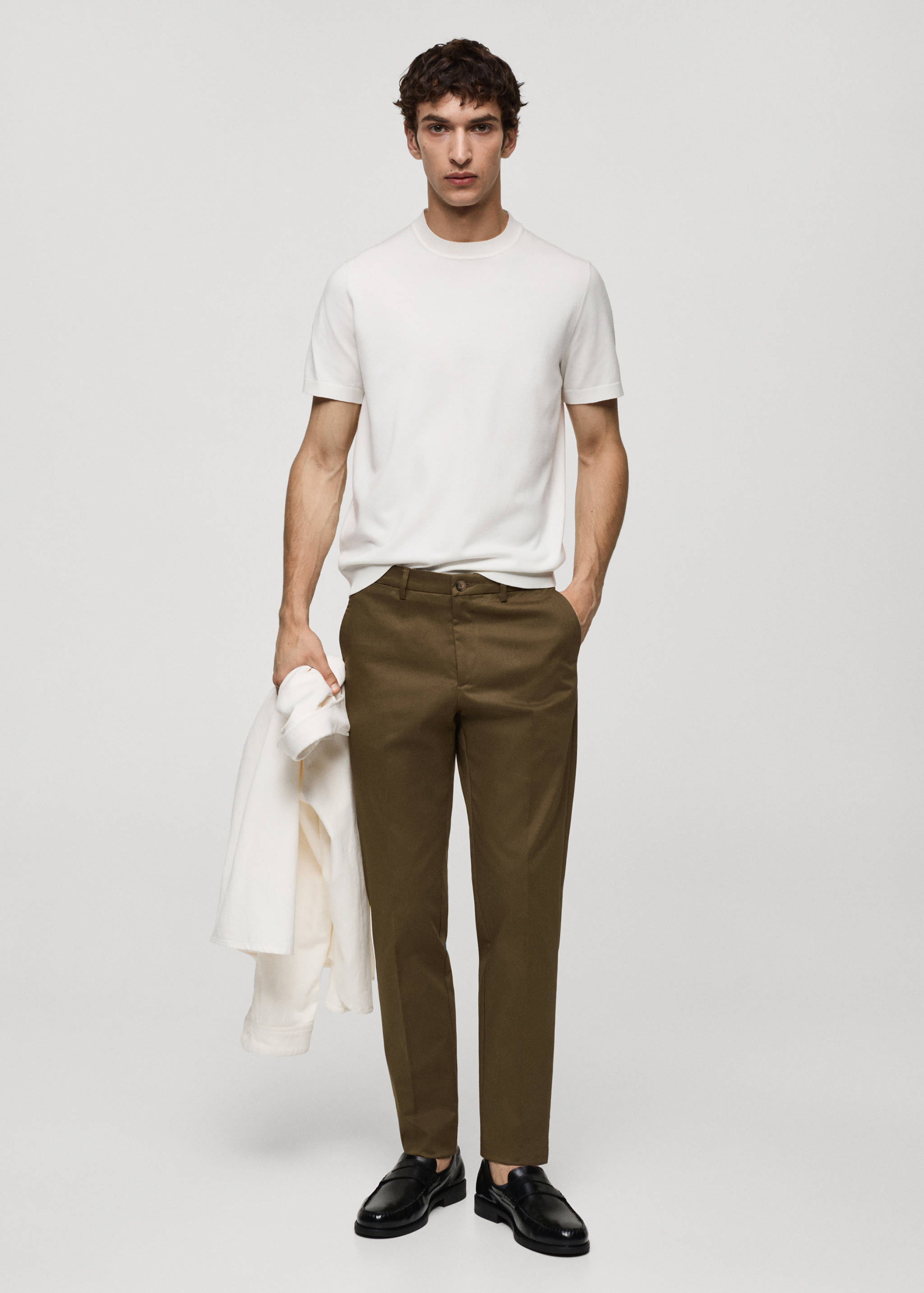 Slim fit chino pants - General plane
