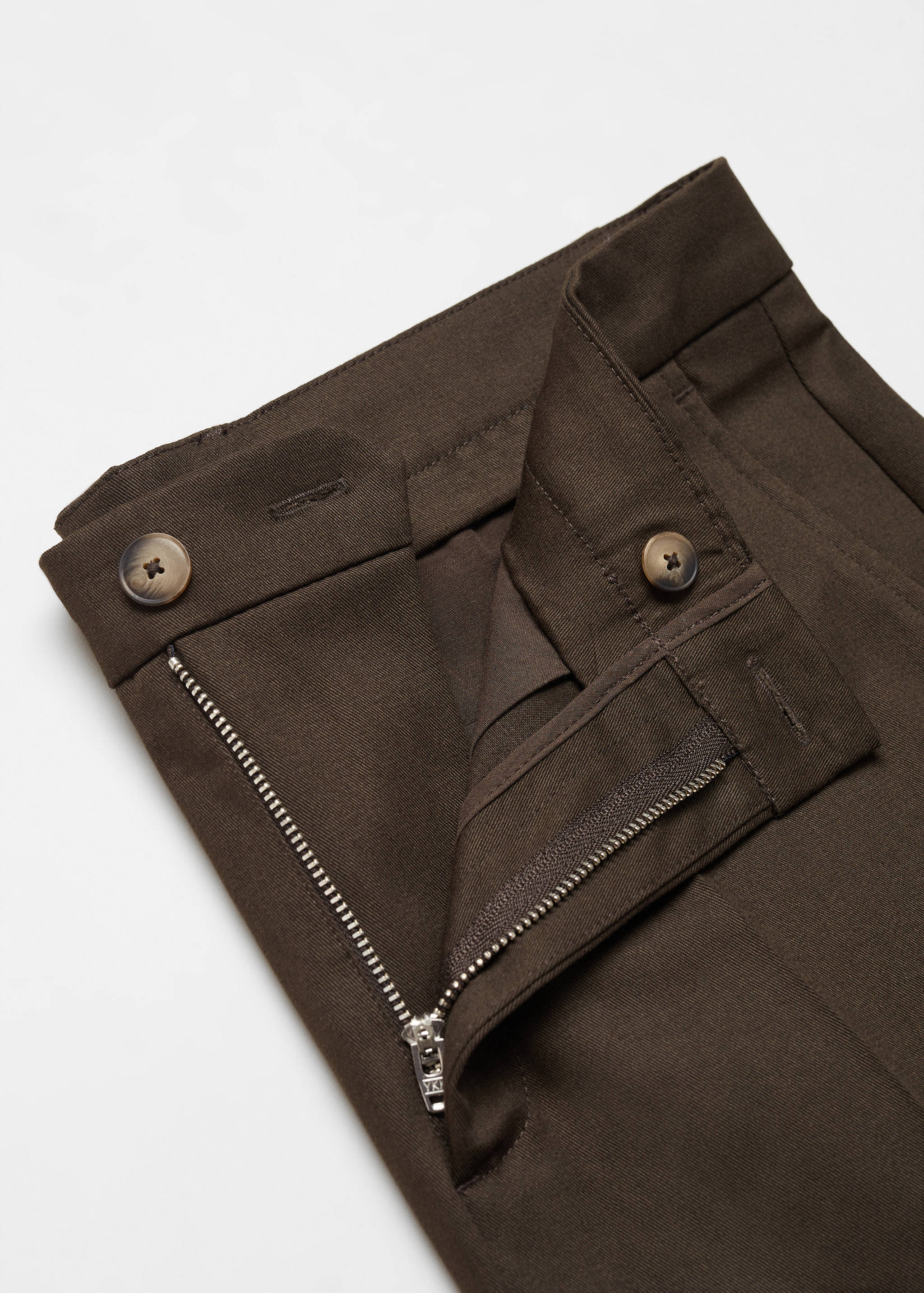 Slim fit chino trousers - Details of the article 8
