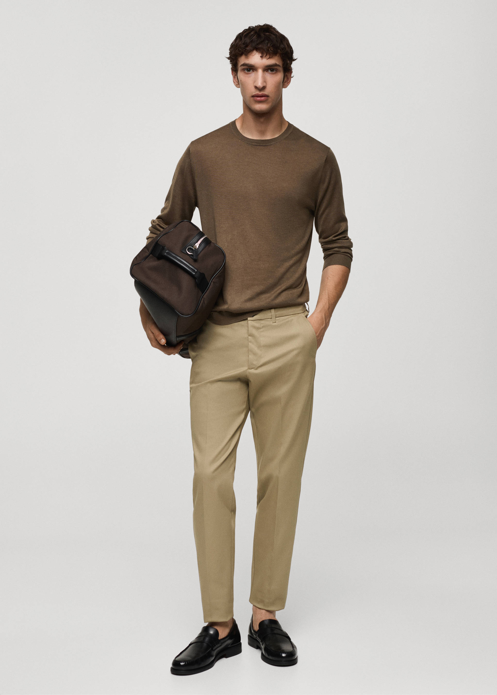 Slim fit chino pants - General plane
