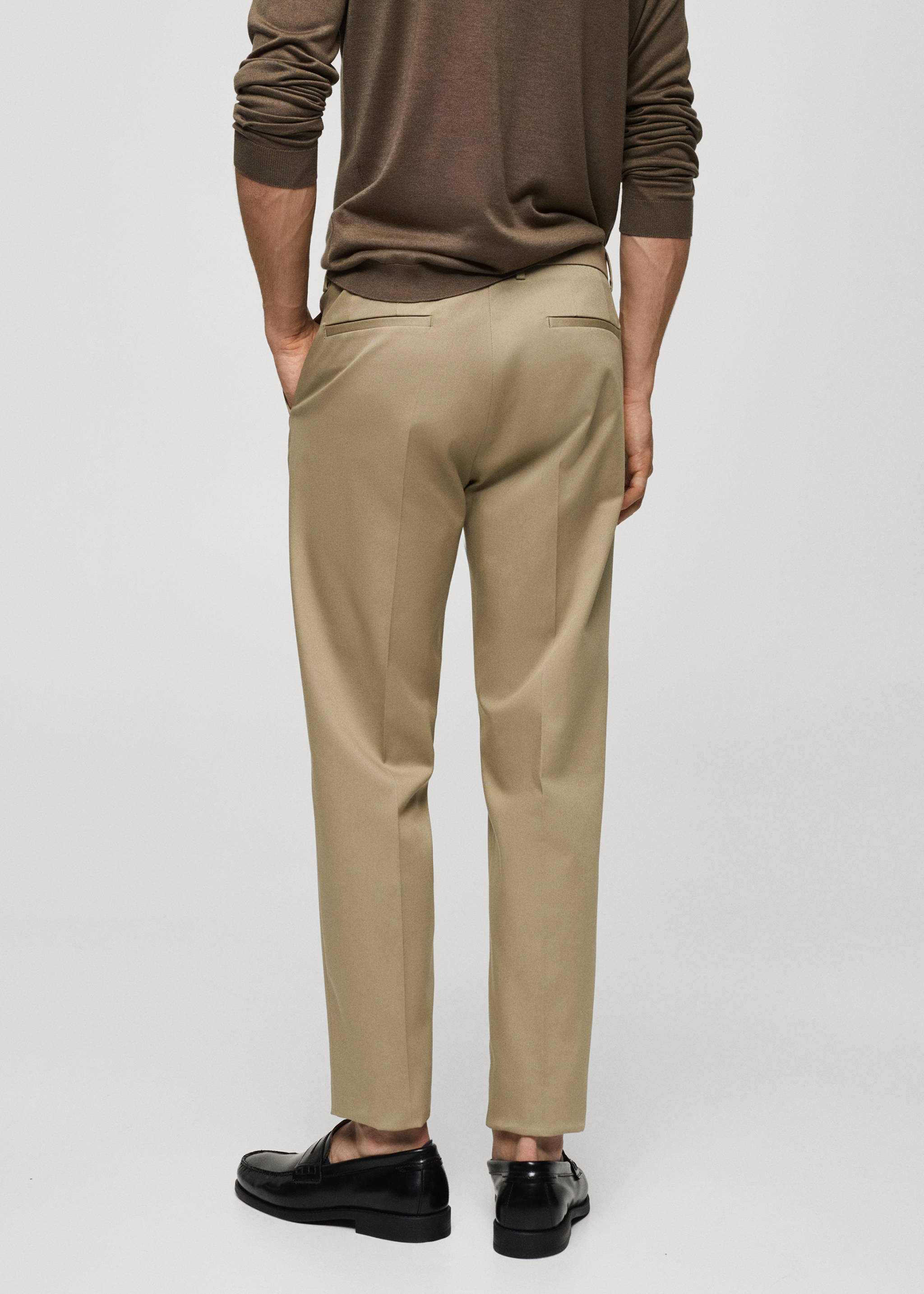Slim fit chino pants - Reverse of the article