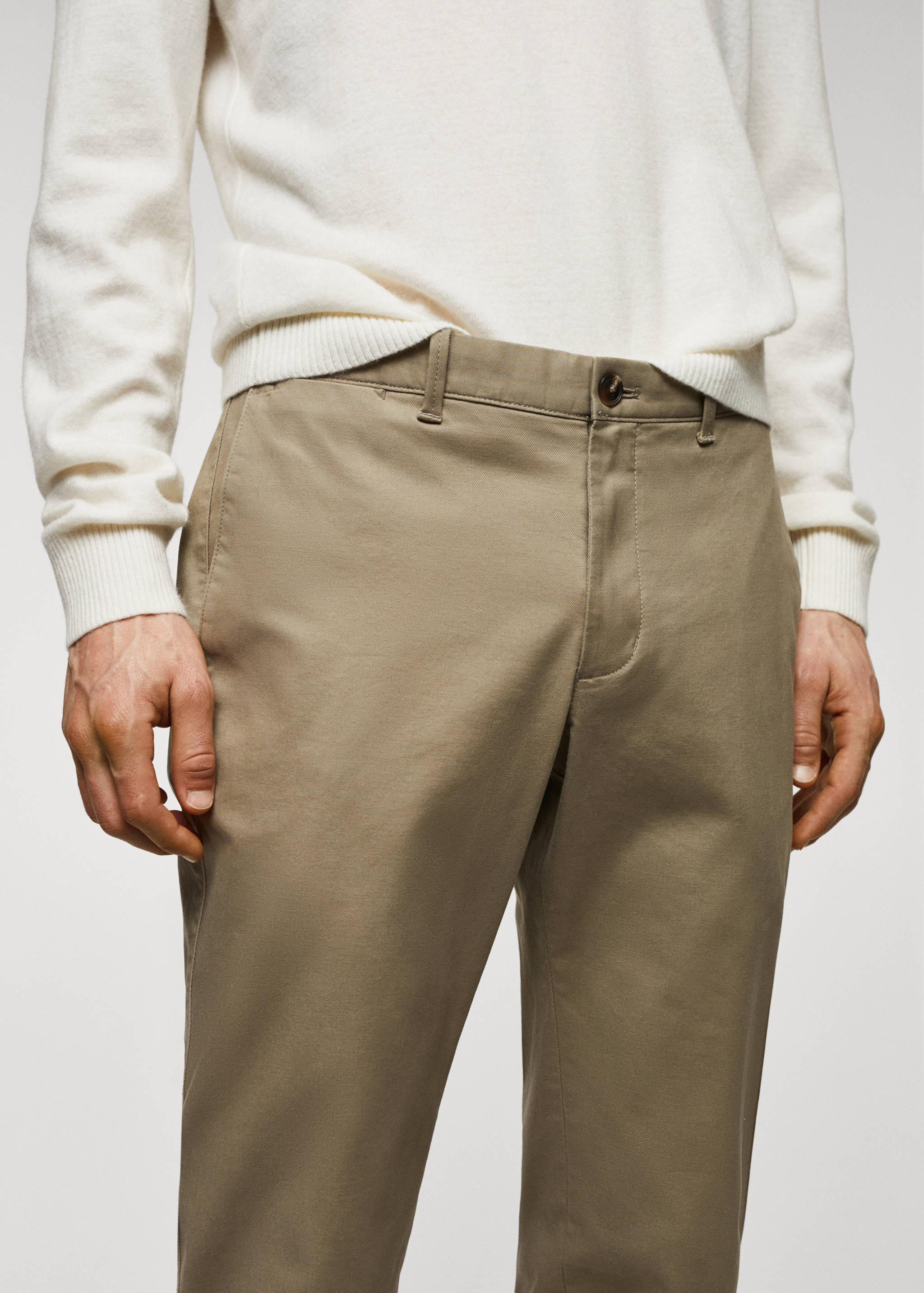 Pantalons xinesos slim fit sarja - Detall de l'article 1