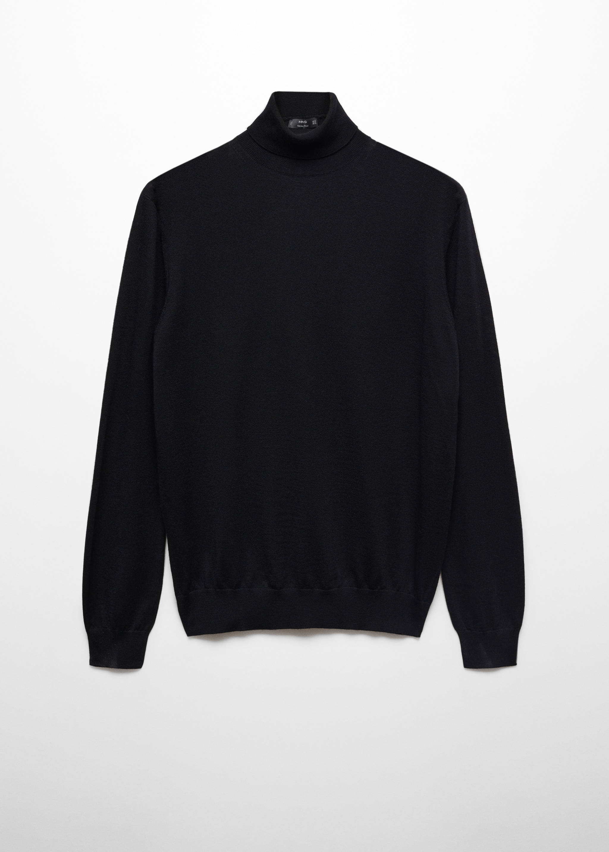 Sweter z golfem ze 100% wełny merynosa - Artykuł bez modela/modelki