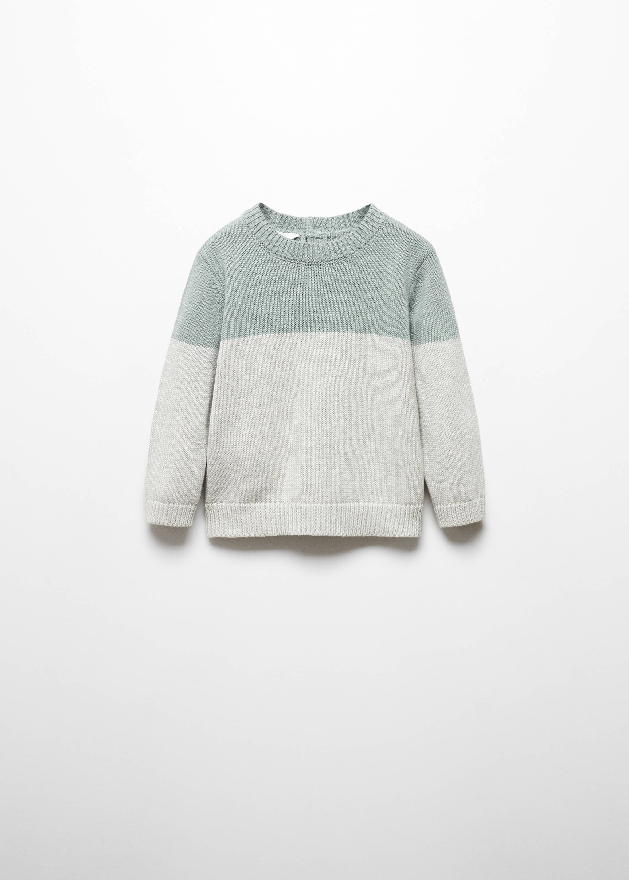 Pull-over combiné maille - Article sans modèle