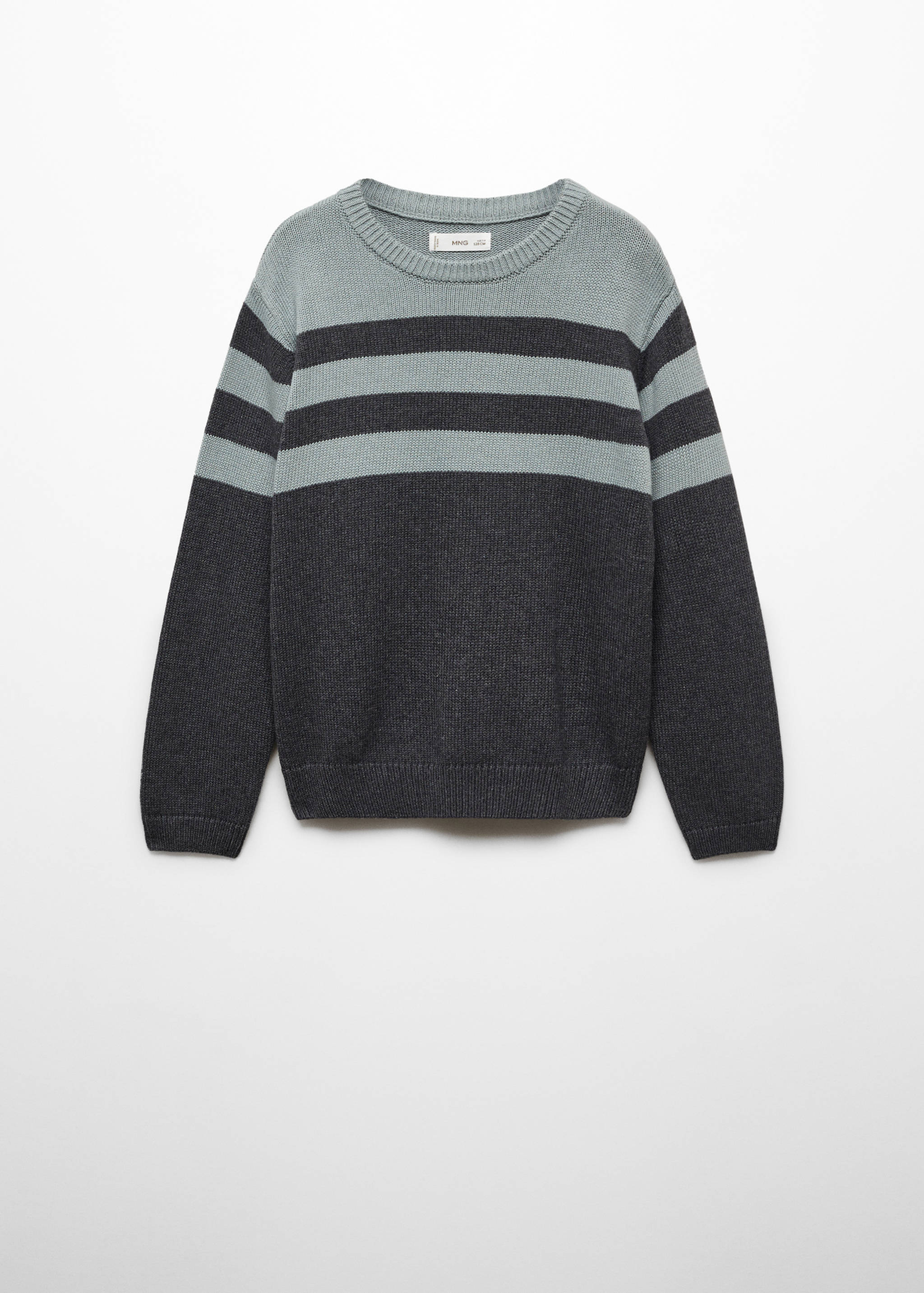 Pull-over en maille à rayures - Article sans modèle