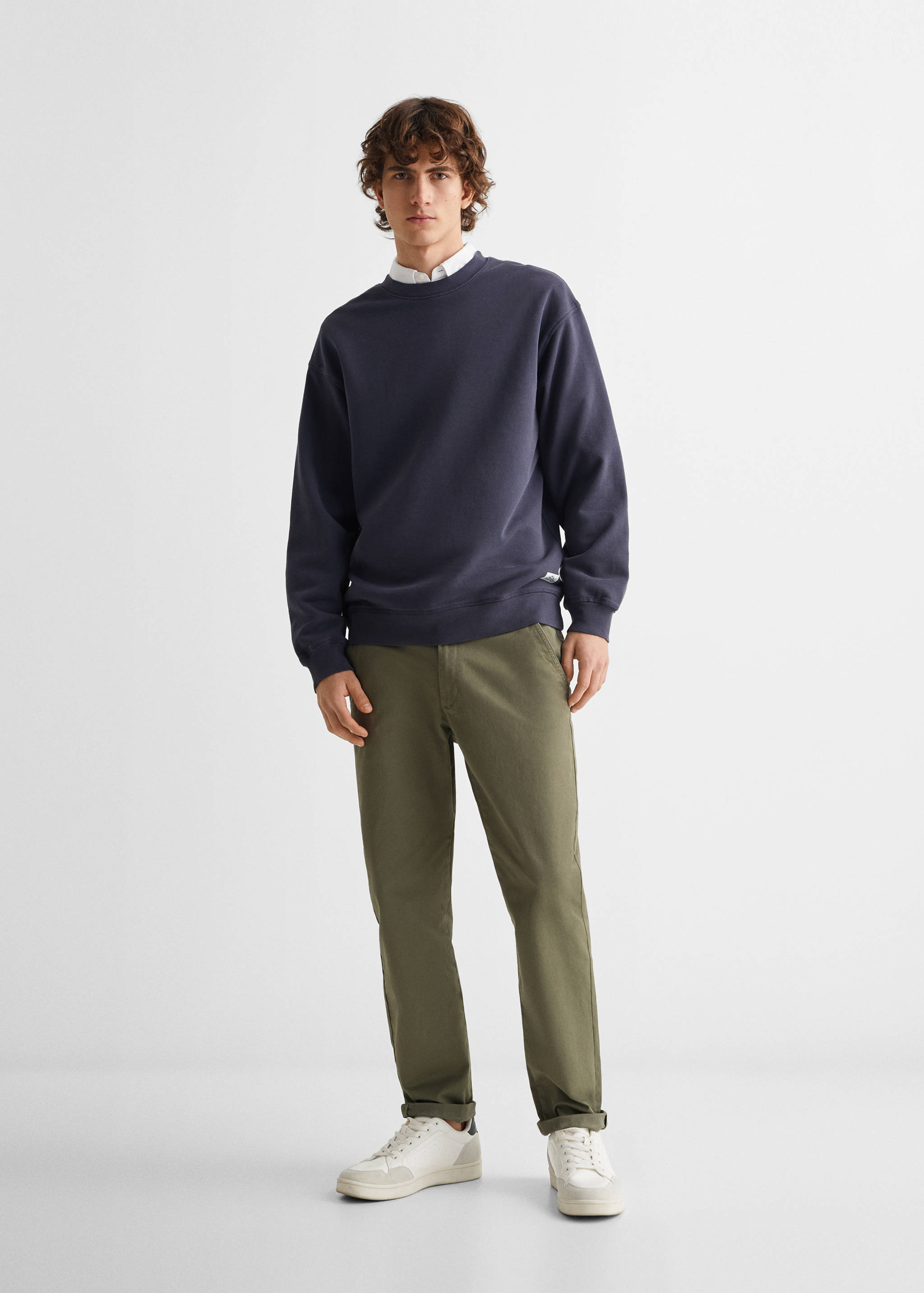 Cotton chinos - General plane
