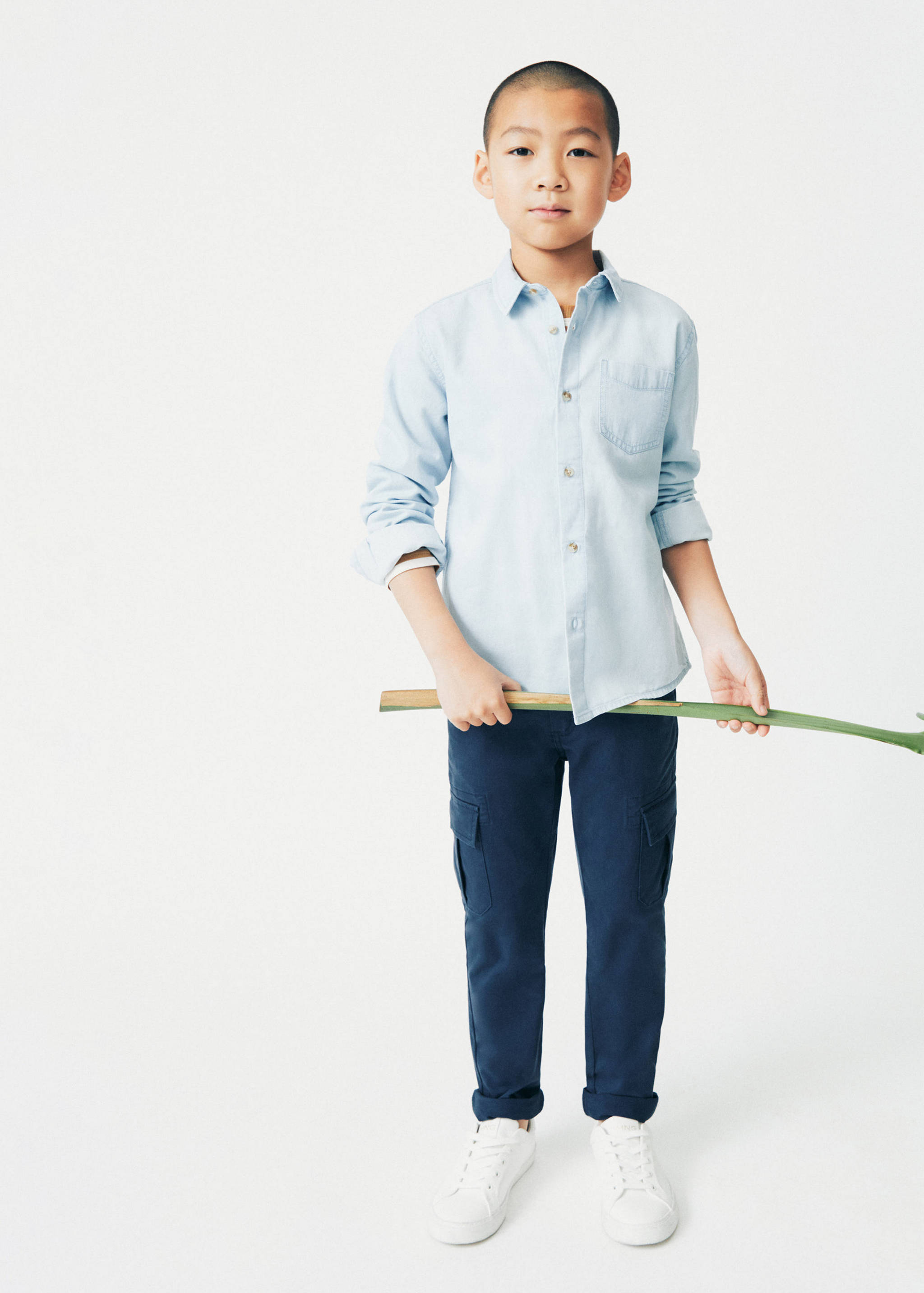 Regular-fit cargo pants - Details of the article 5