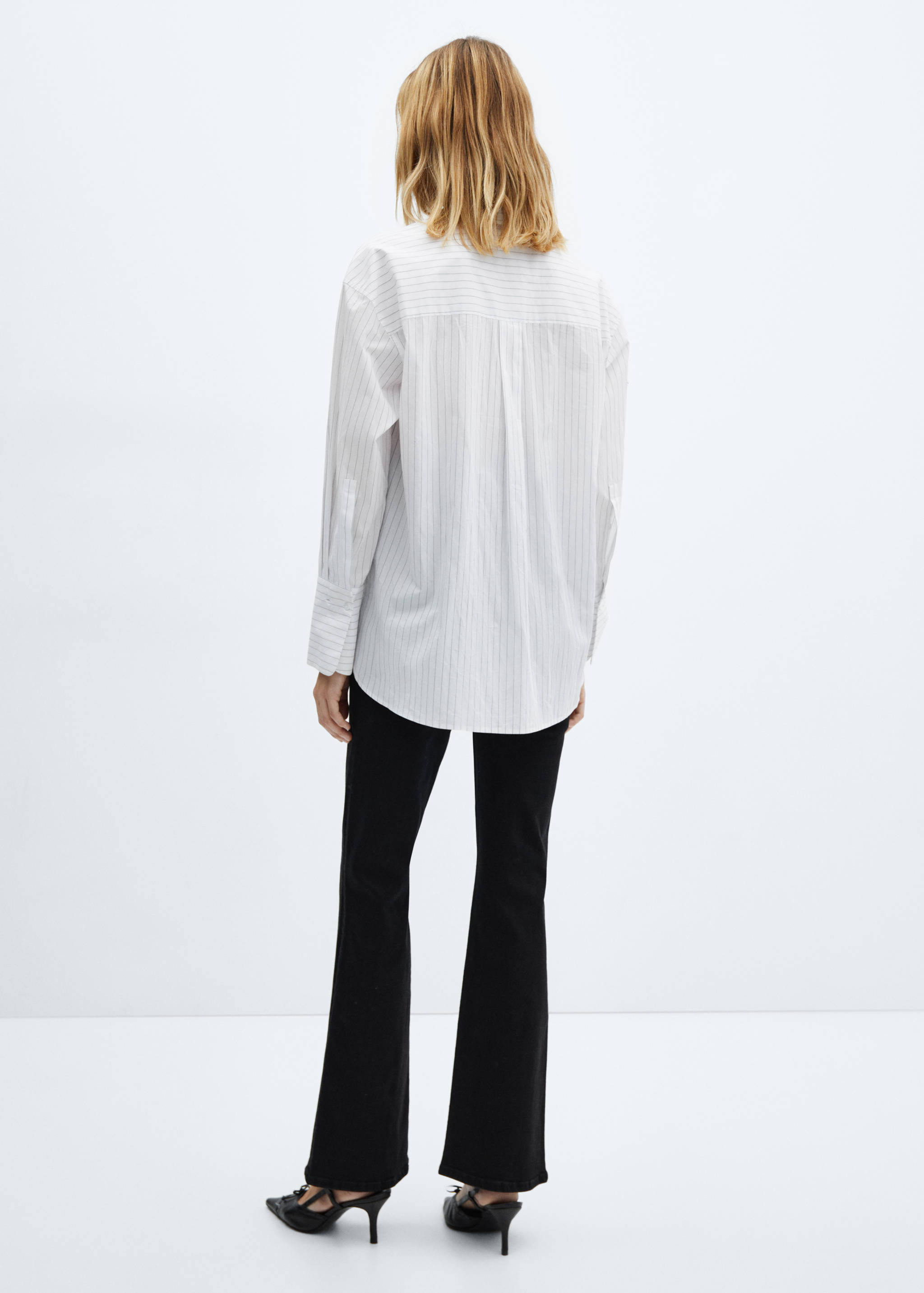 Maternity flared jeans - Reverse of the article