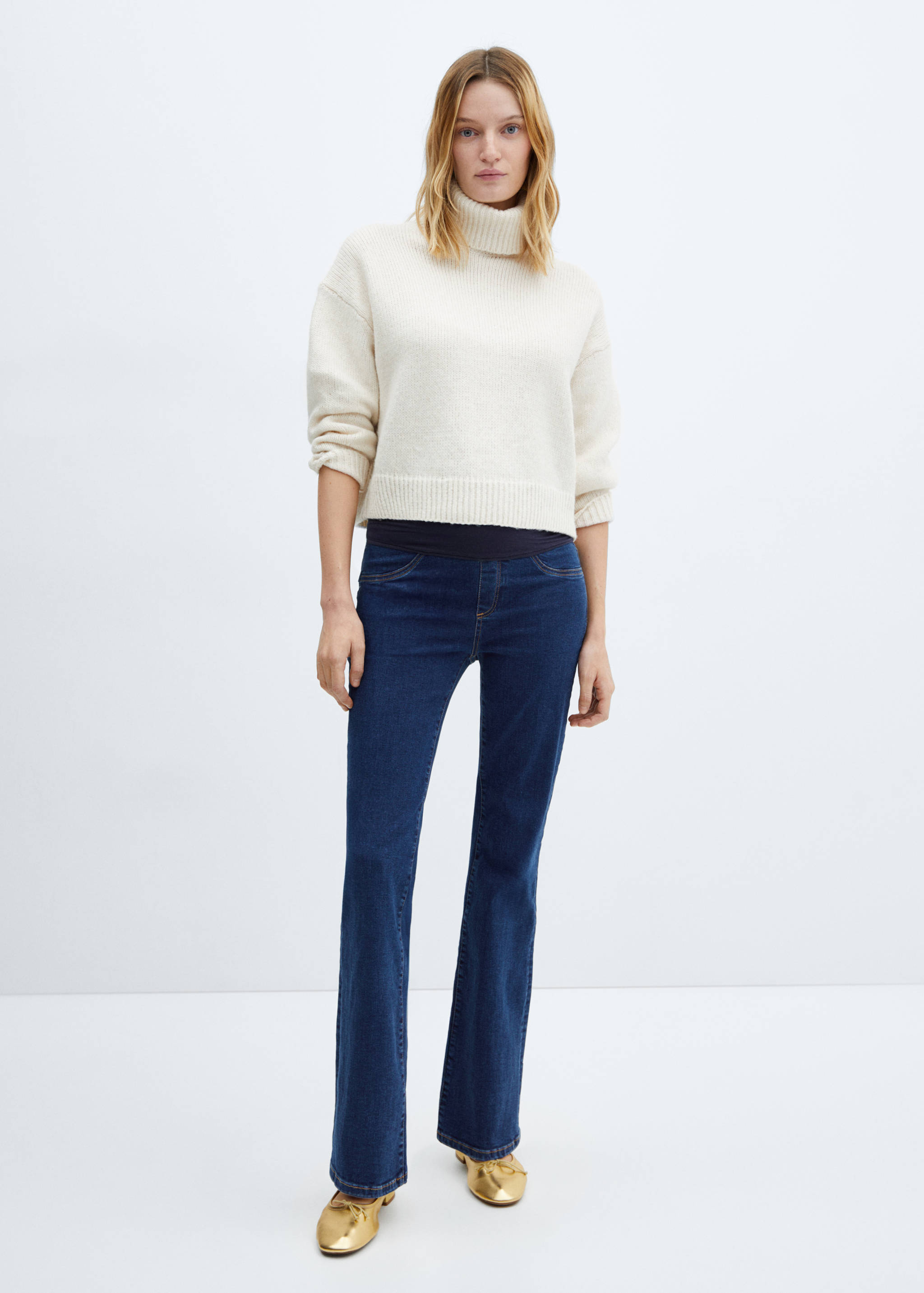 Maternity flared jeans - General plane