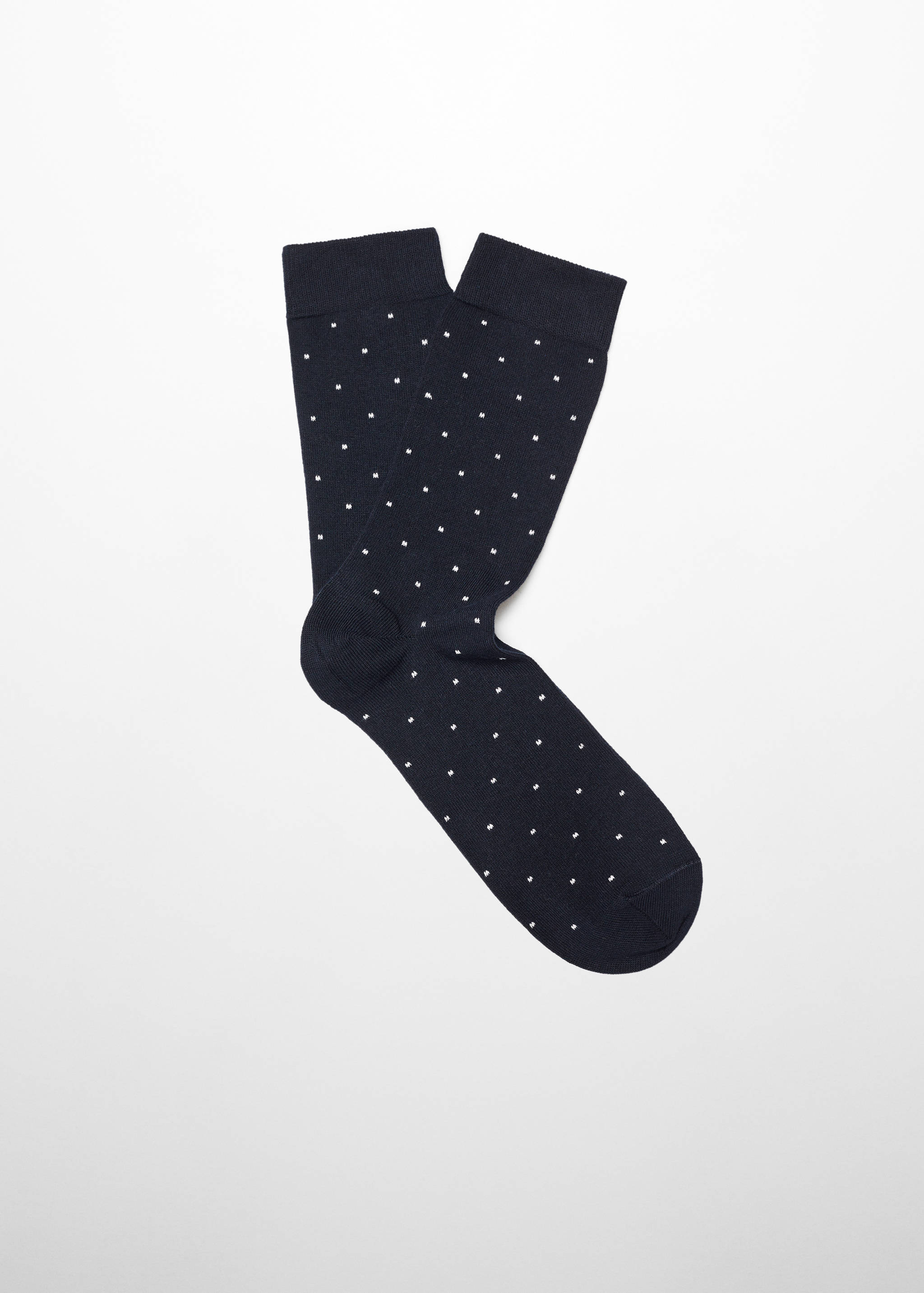 Lot de 2 paires de chaussettes coton détail brodé - Article sans modèle