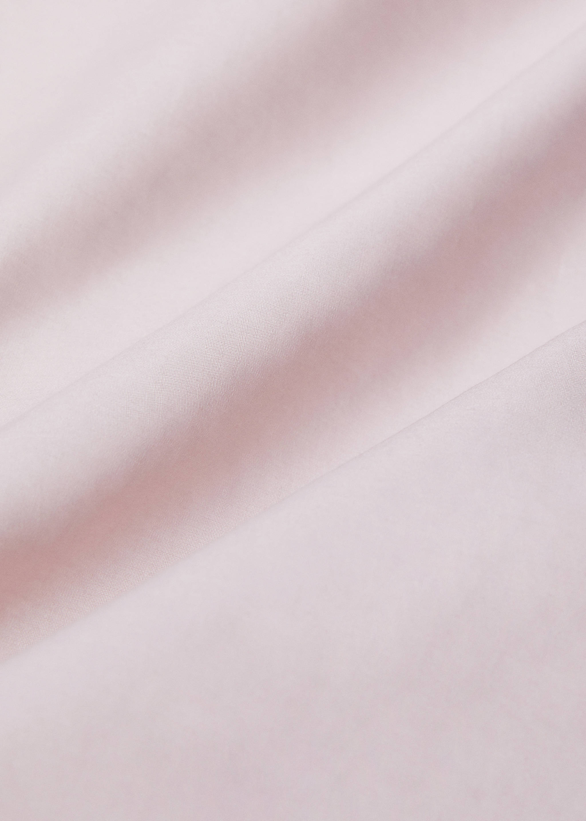 Percale cotton fitted sheet 300 threads for king bed - Details of the article 2