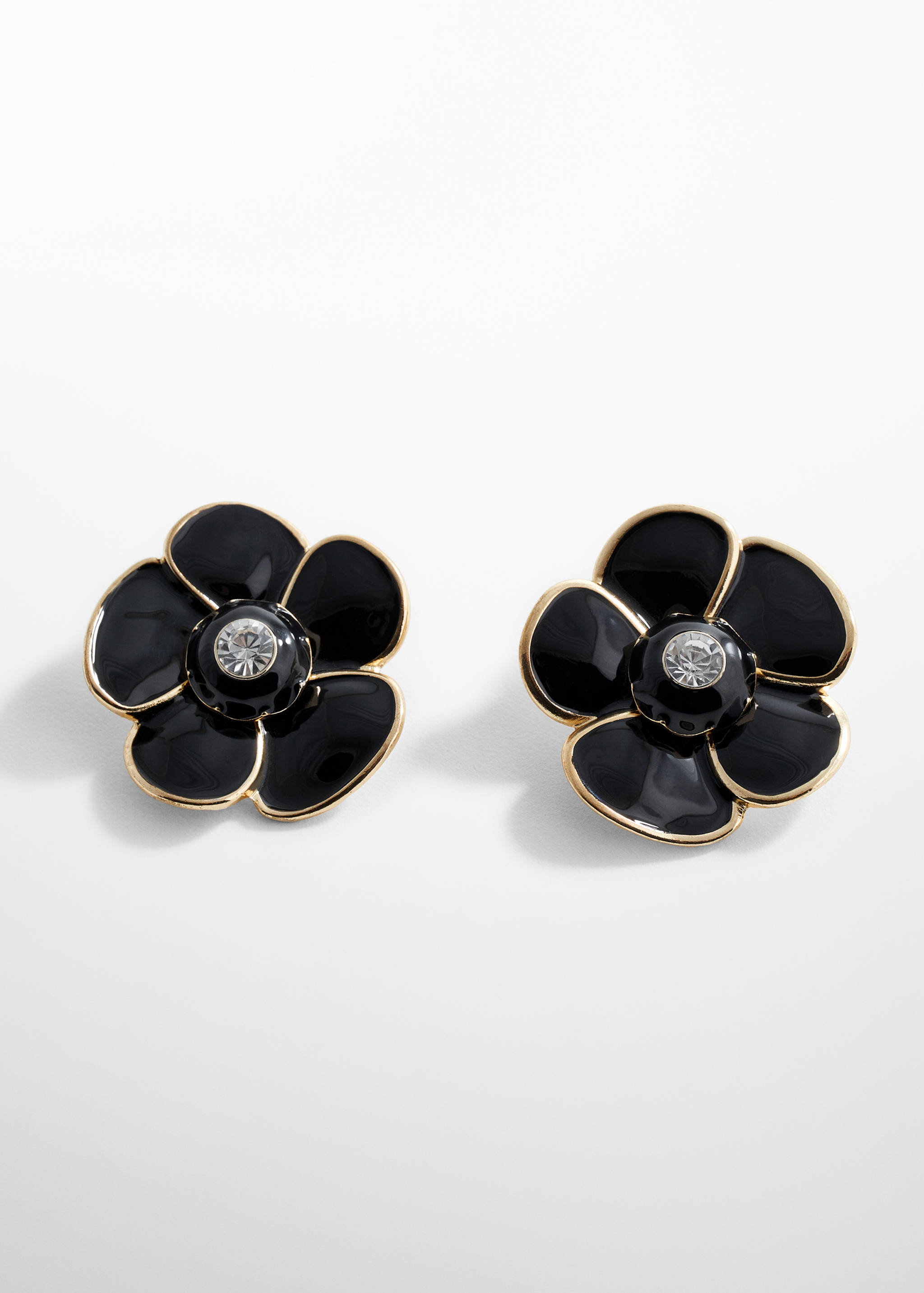 Boucles d'oreilles fleur cristal - Article sans modèle