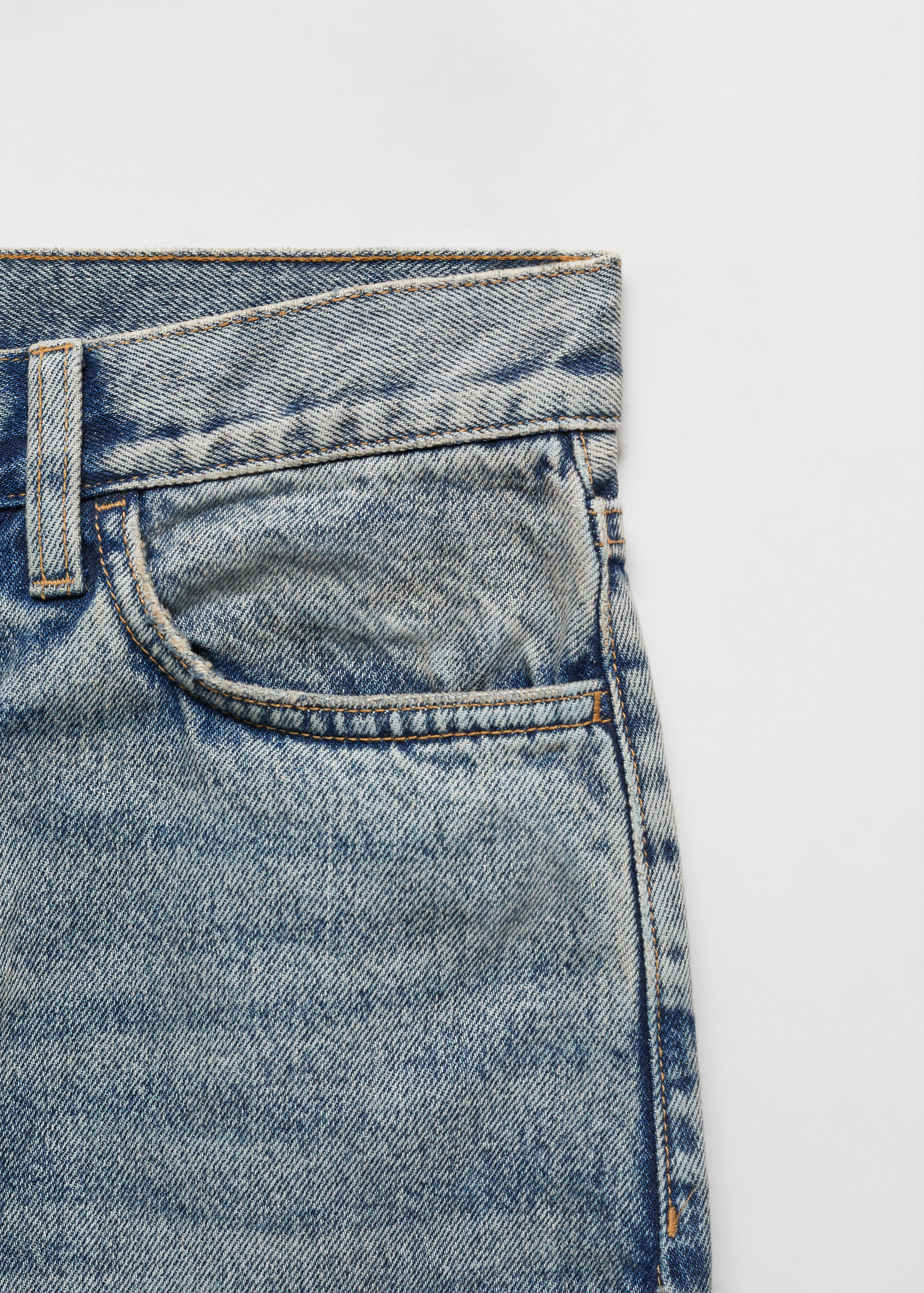 Wideleg-Jeans mit hohem Bund - Detail des Artikels 8