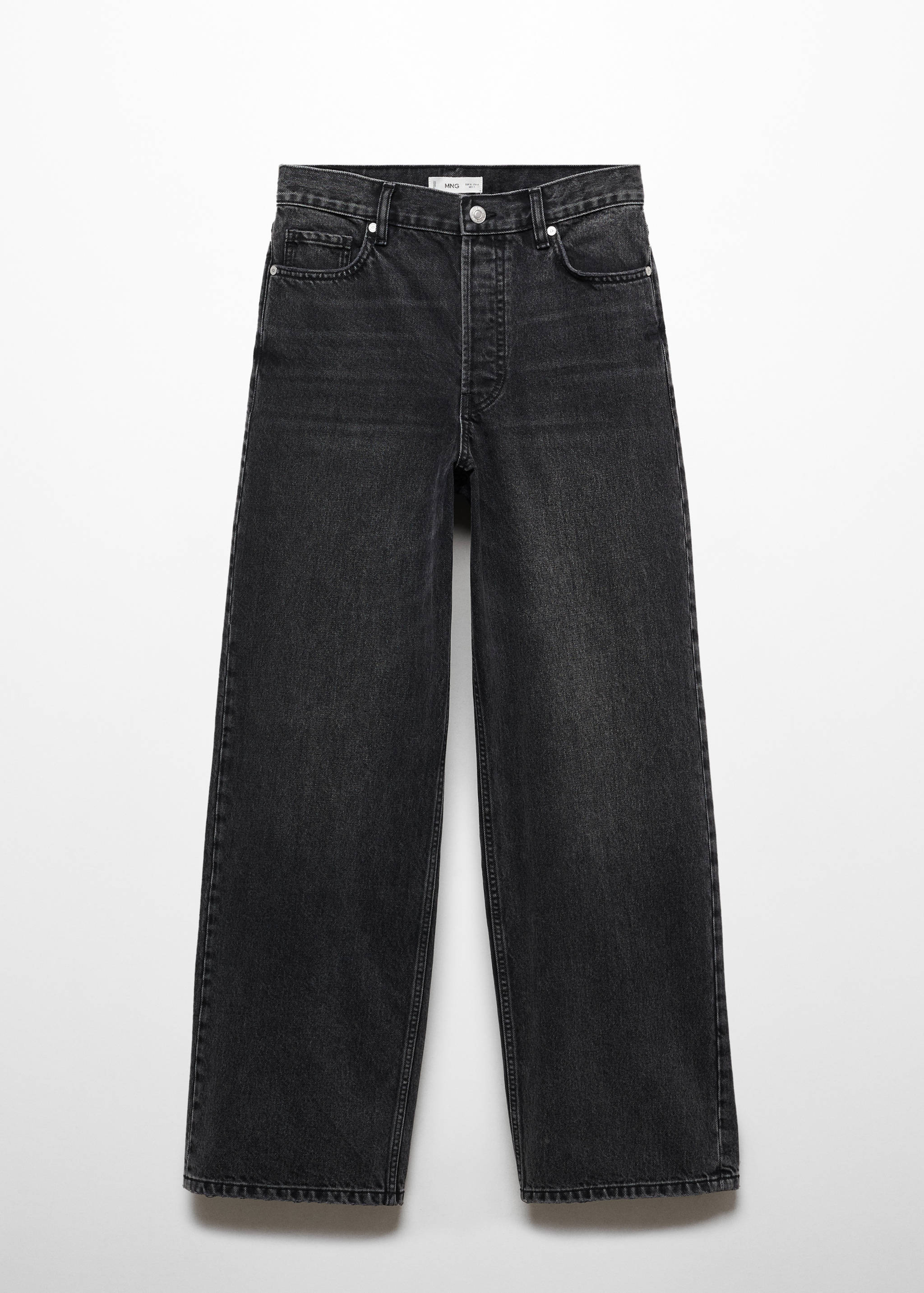 Loose mid-rise wide leg jeans - Article without model