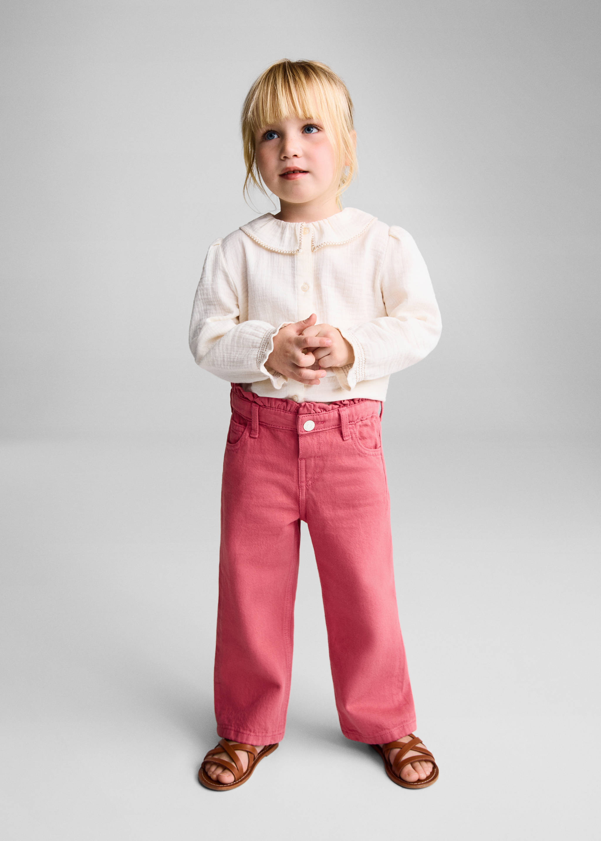 Jean paperbag coton - Plan général