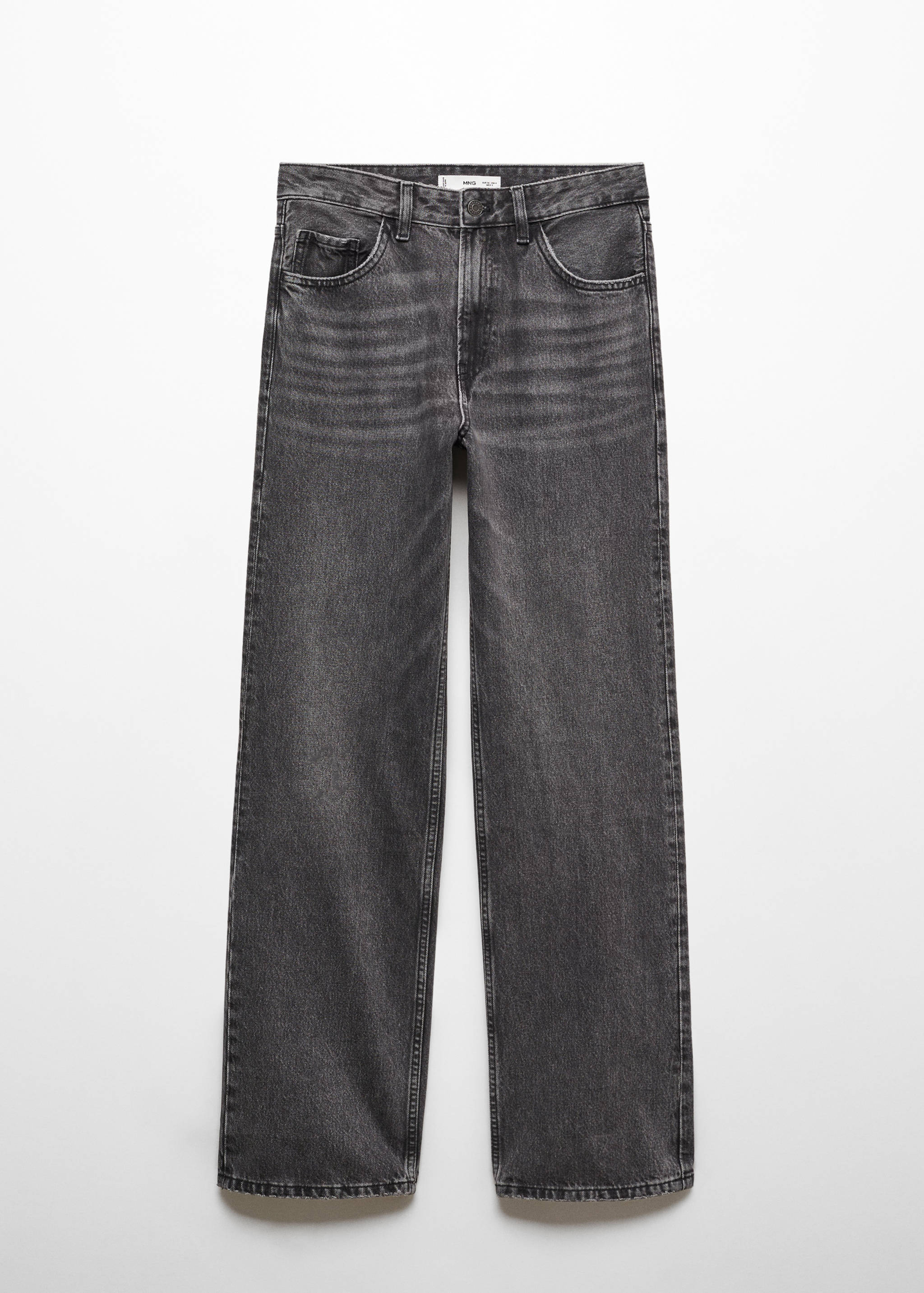 Raka jeans medium midja - Artikel utan modell