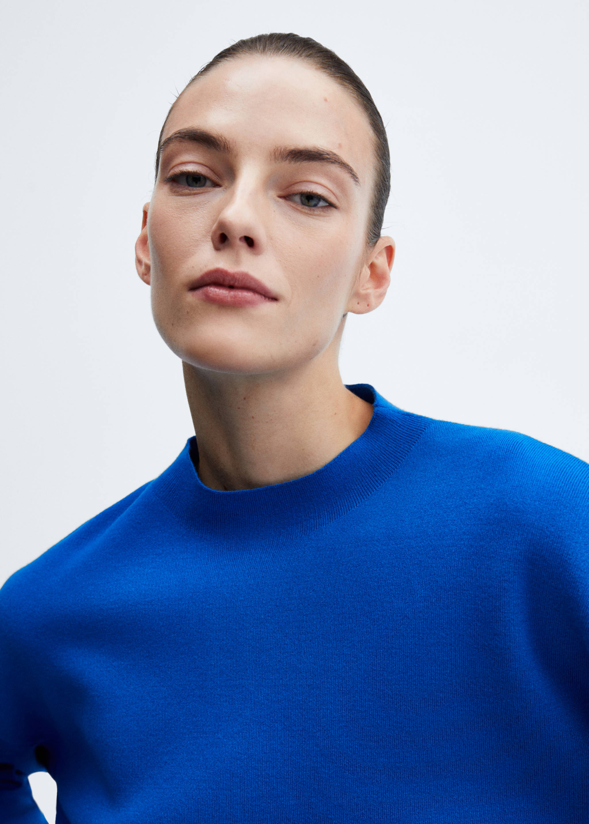 Strickpullover mit halbhohem Kragen - Detail des Artikels 1