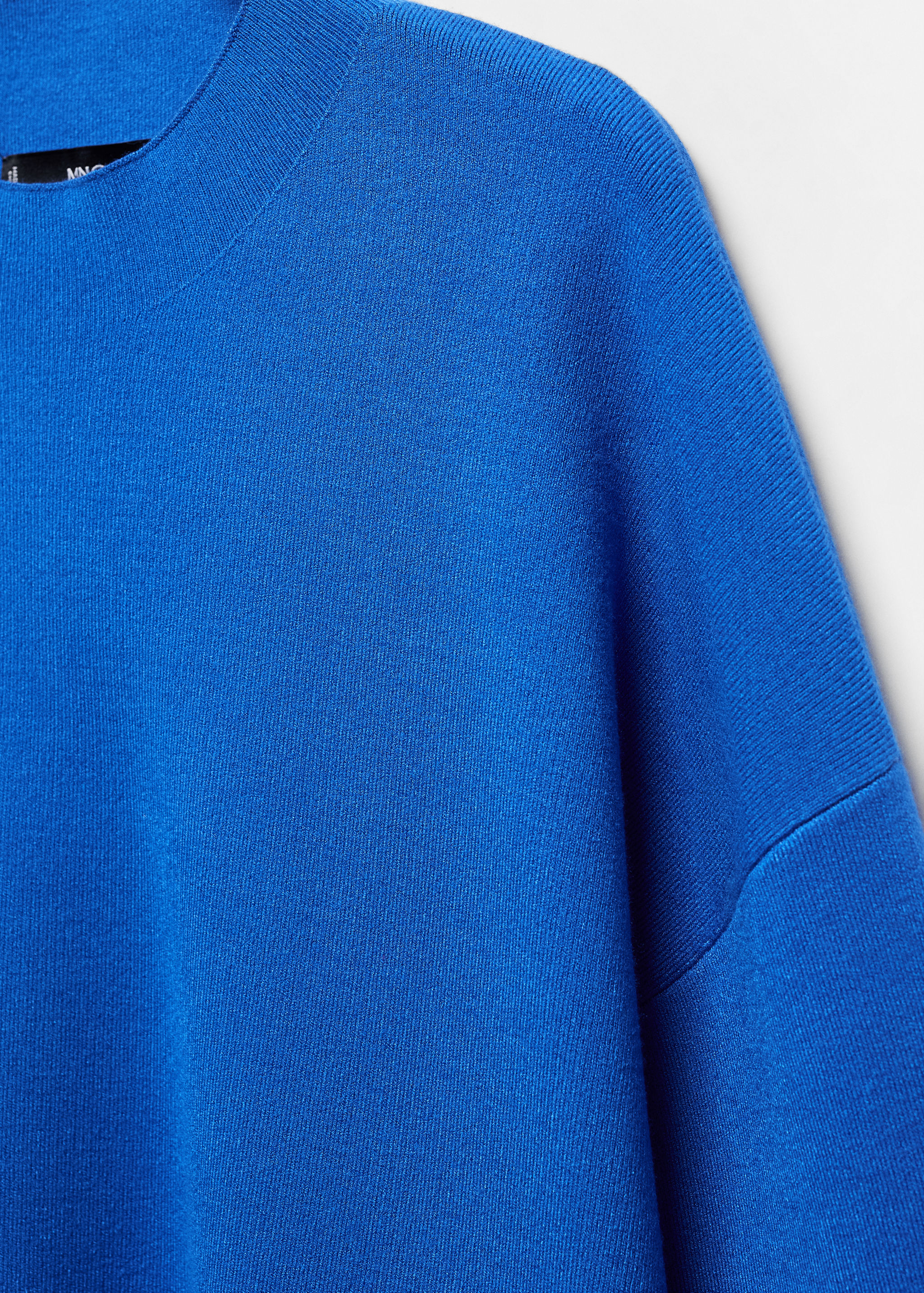 Knitted sweater with perkins neck - Details of the article 8