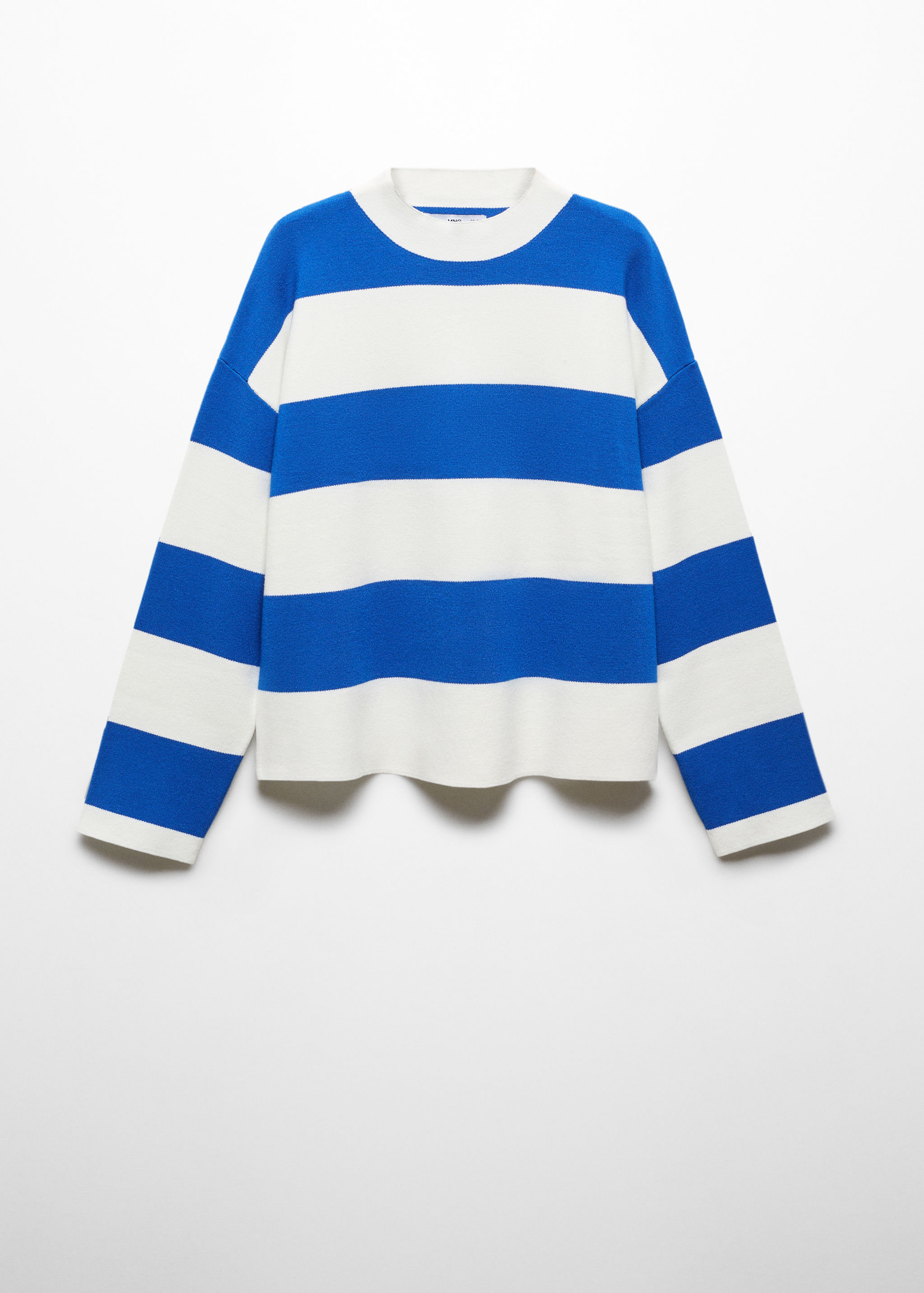 Knitted sweater with perkins neck - Article without model