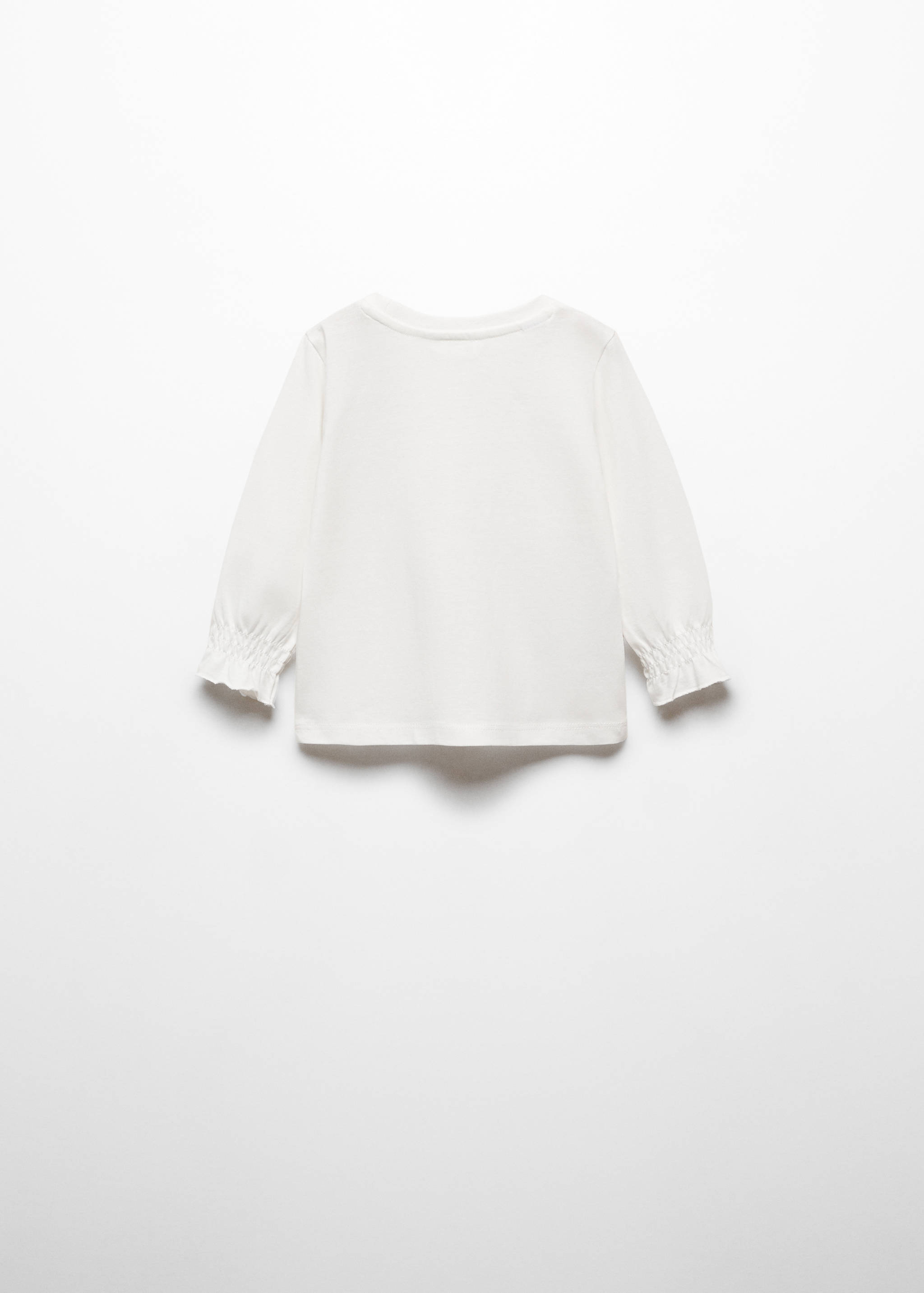 Printed long sleeve t-shirt - Reverse of the article