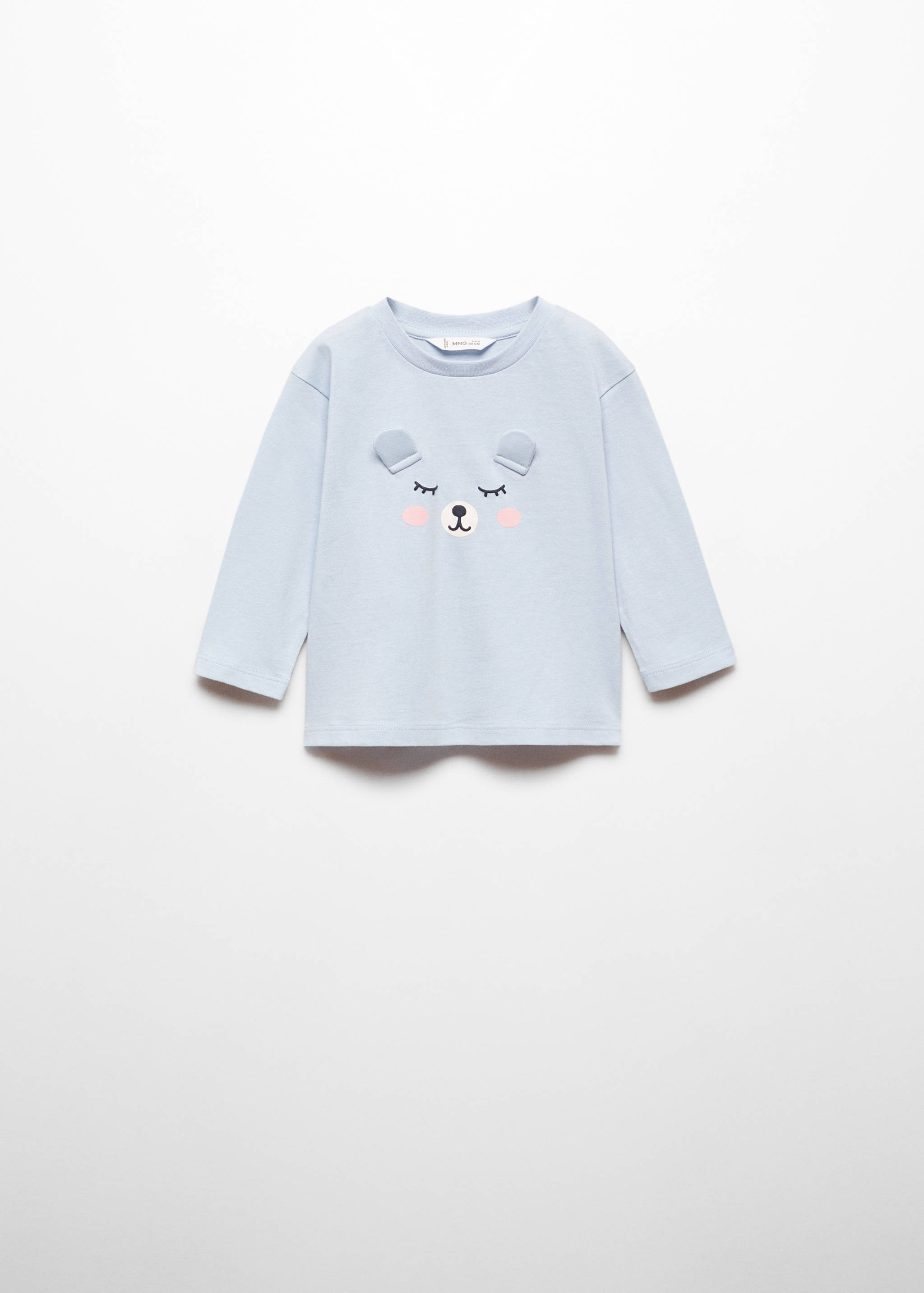 T-shirt manches longues imprimé - Article sans modèle